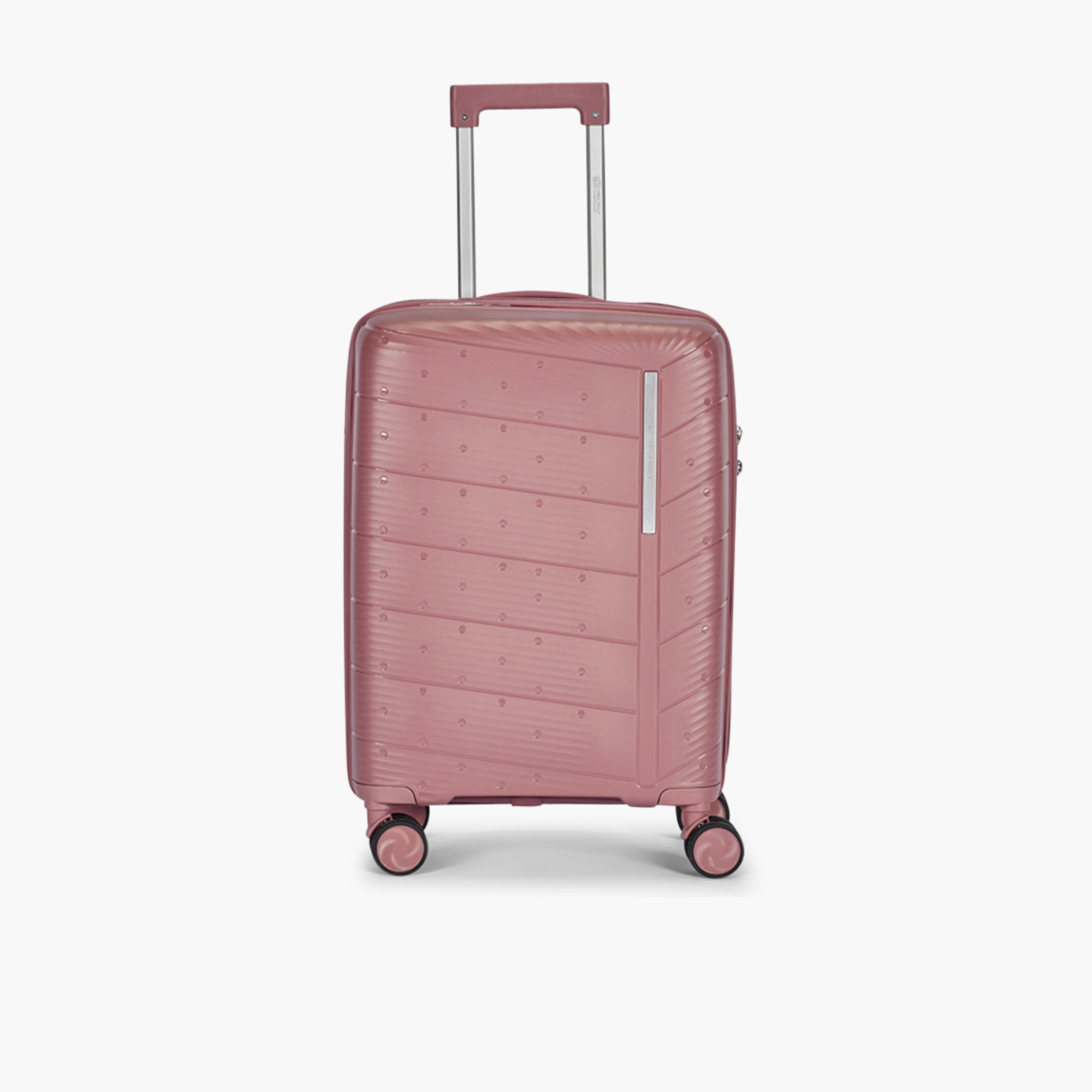 LIMRA Set of 4 Polypropylene Hard-Sided 4-Wheeler Spinner Trolley Bag with TSA Lock-travel-luggagesandbags-luggage-image-6