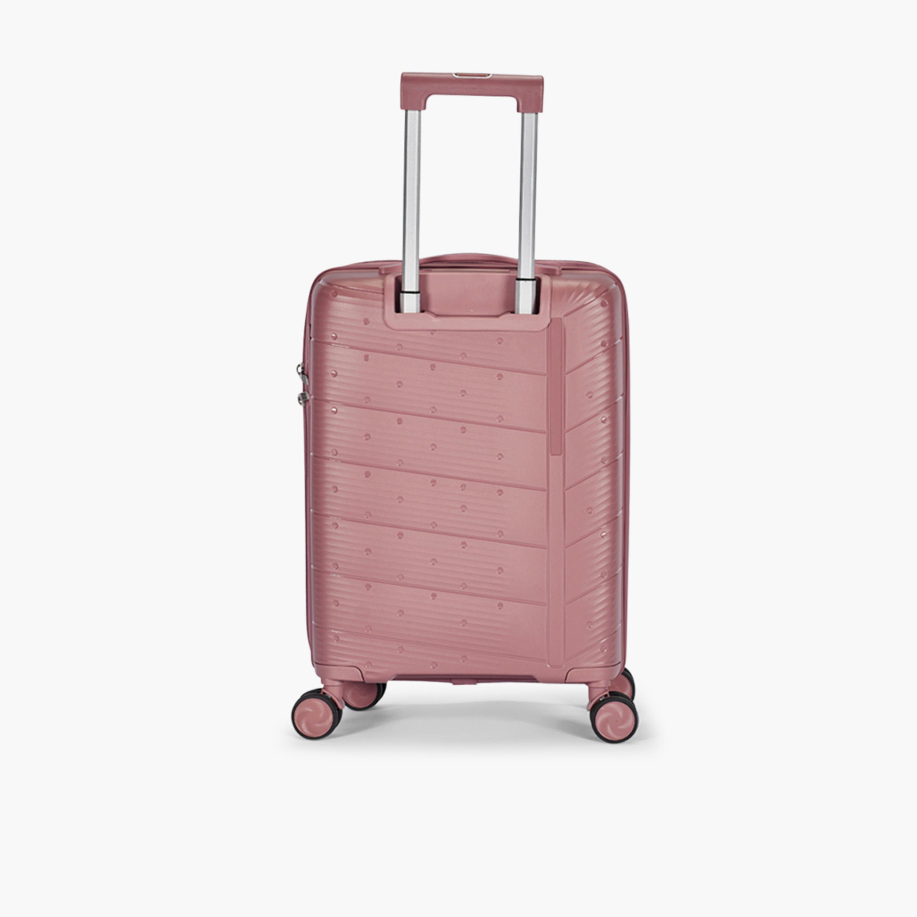 LIMRA Set of 4 Polypropylene Hard-Sided 4-Wheeler Spinner Trolley Bag with TSA Lock-travel-luggagesandbags-luggage-image-7