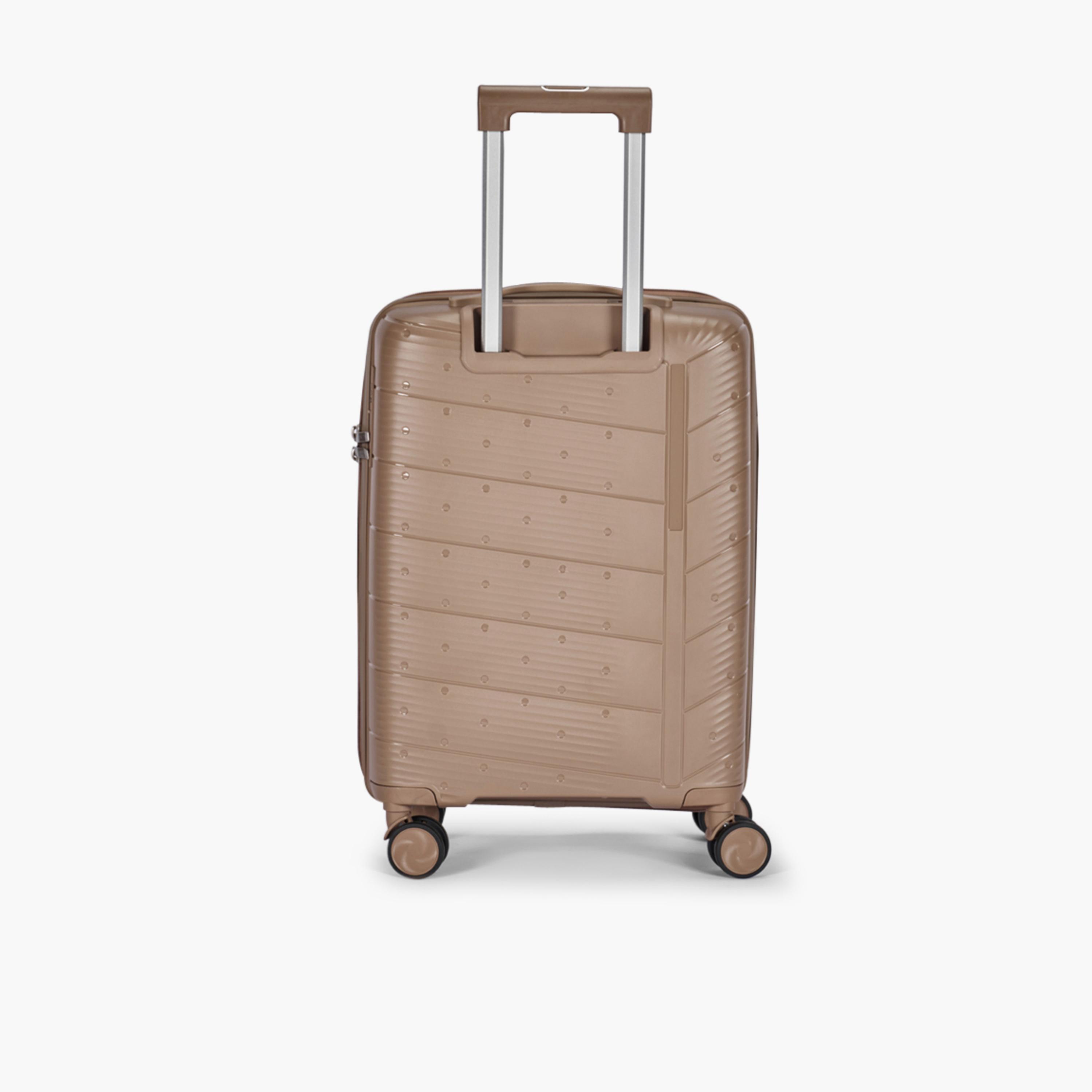 LIMRA Set of 4 Polypropylene Hard-Sided 4-Wheeler Spinner Trolley Bag with TSA Lock-travel-luggagesandbags-luggage-image-7