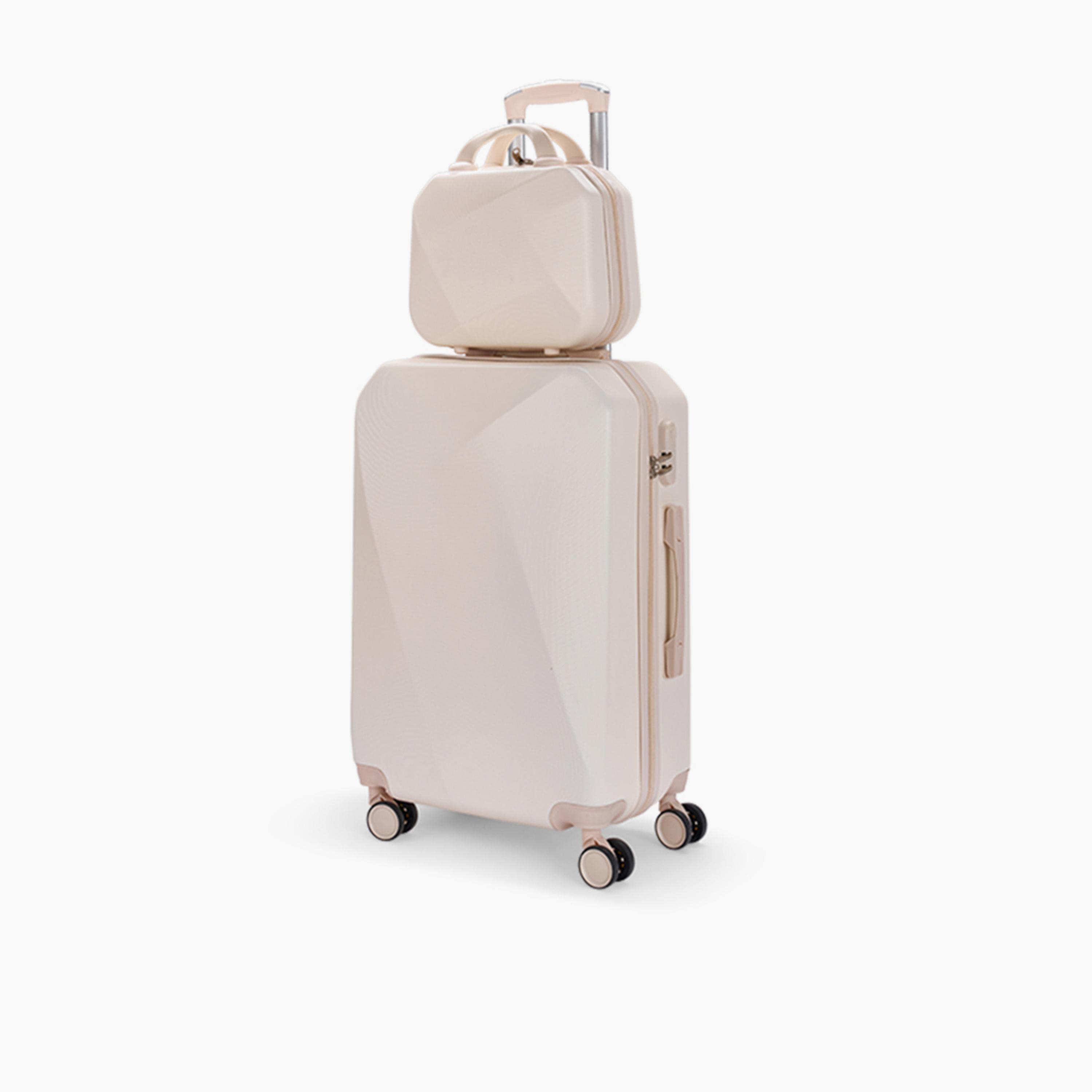 ليمرا - طقم 6 شنط سفر جوانب صلبة من مادة ABS بأربع عجلات دوارة وقفل برقم سري-travel-luggagesandbags-luggage-image-4