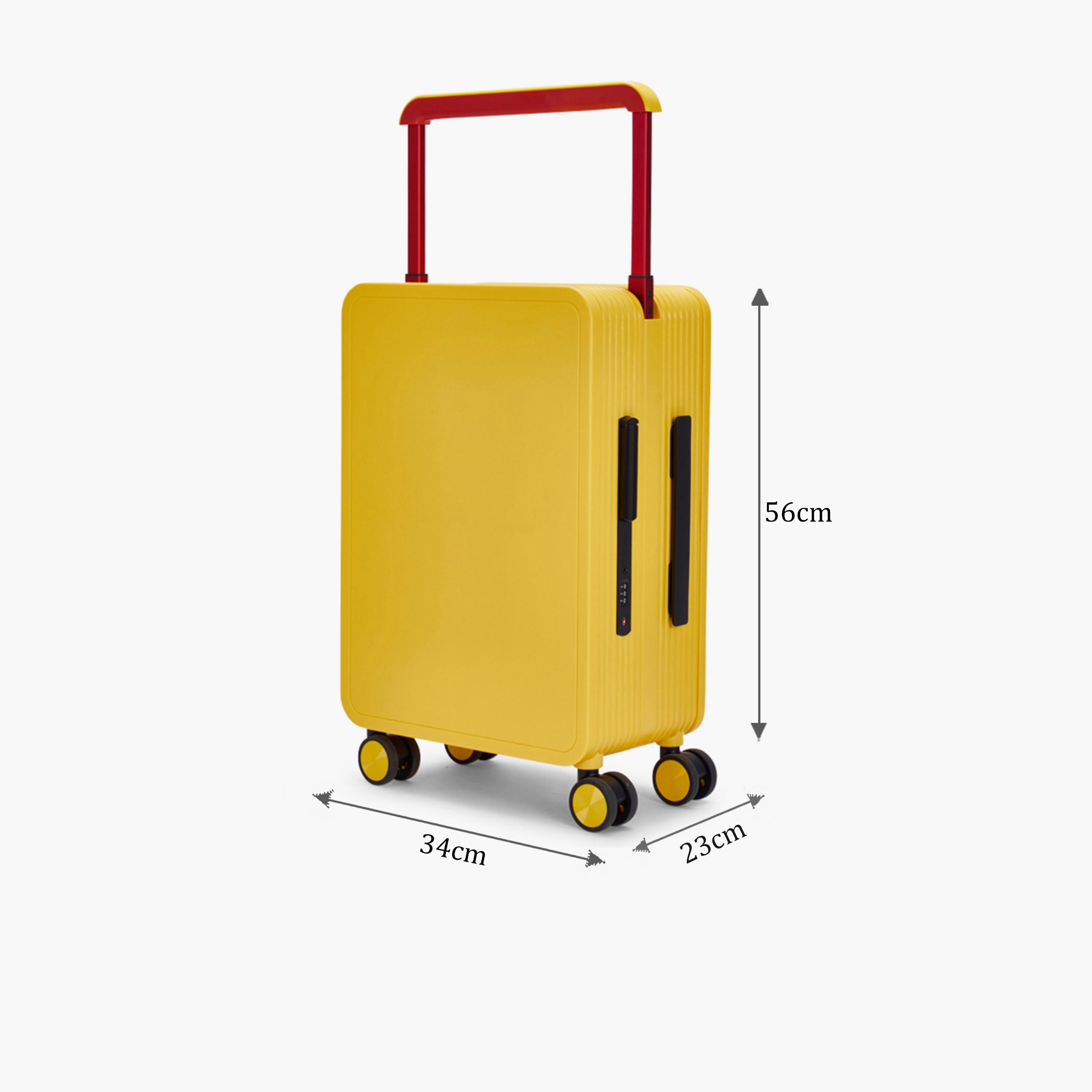 LIMRA 56 CM Small Cabin Polycarbonate Hard-Sided 4-Wheeler Spinner Trolley Bag with TSA Lock-travel-luggagesandbags-luggage-image-2