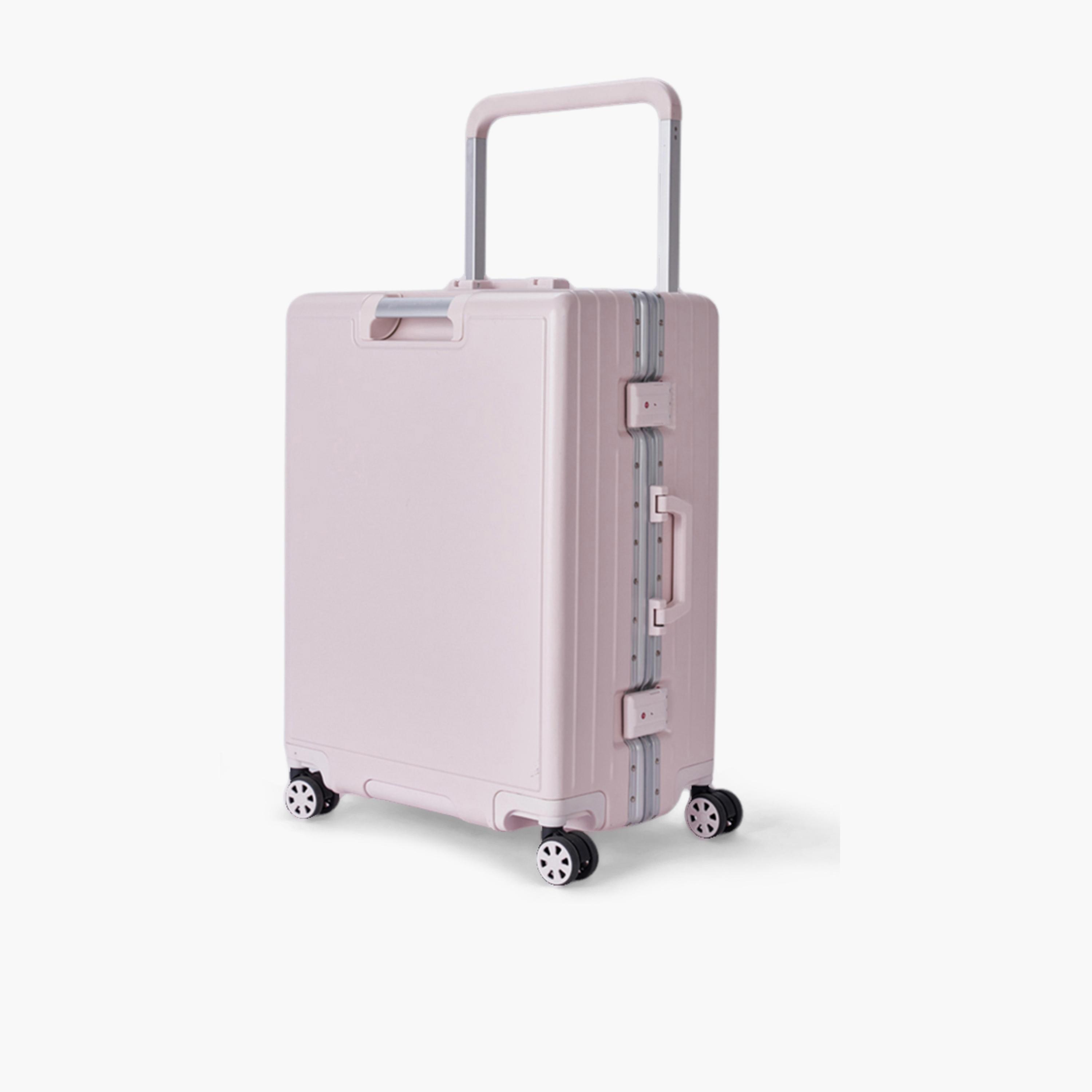 LIMRA Set of 2 Polycarbonate Hard-Sided 4-Wheeler Spinner Trolley Bag with Combination Lock-travel-luggagesandbags-luggage-image-6