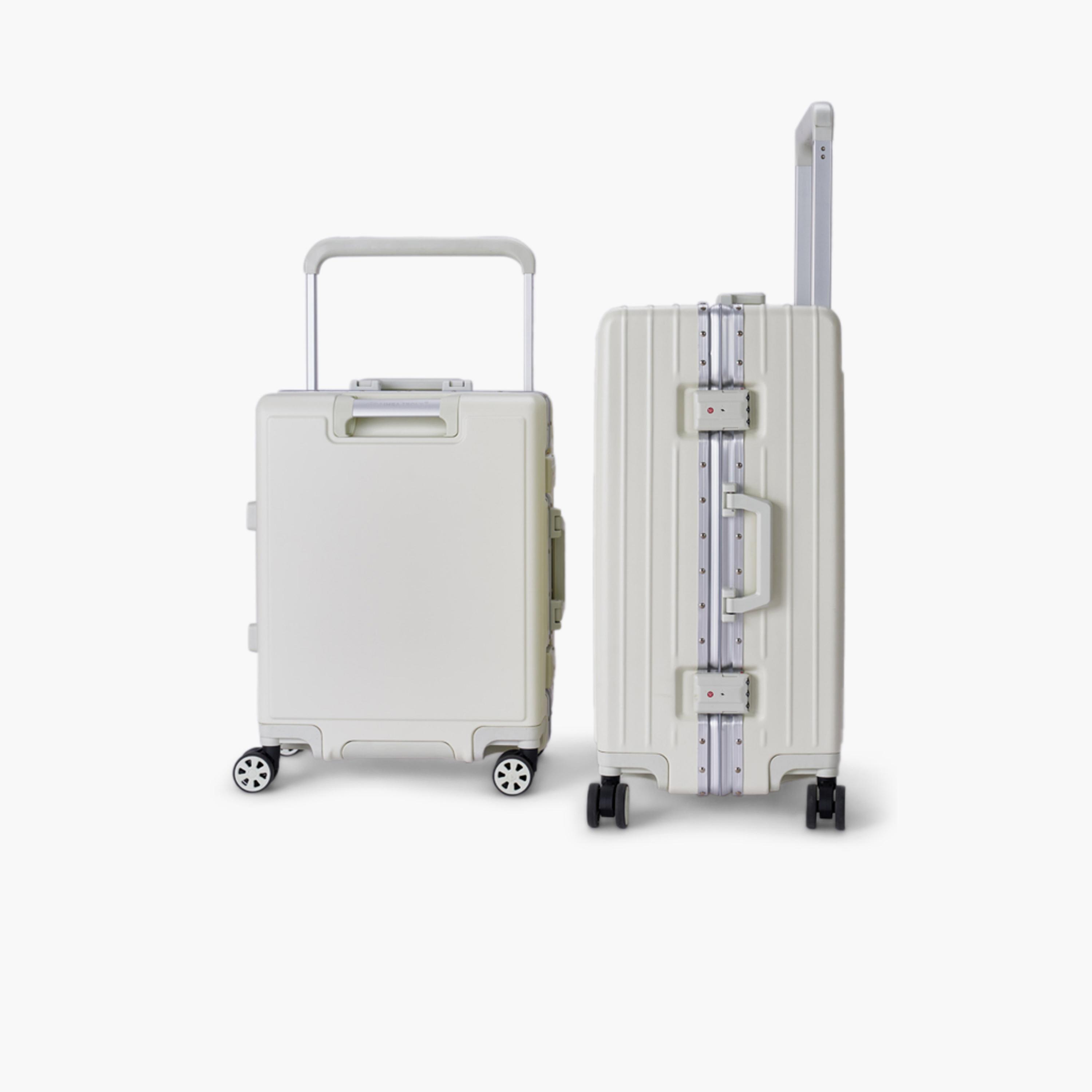 ليمرا - طقم شنطتين جوانب صلبة من البولي كربونات وأربع عجلات دوارة قفل برقم سري-travel-luggagesandbags-luggage-image-4