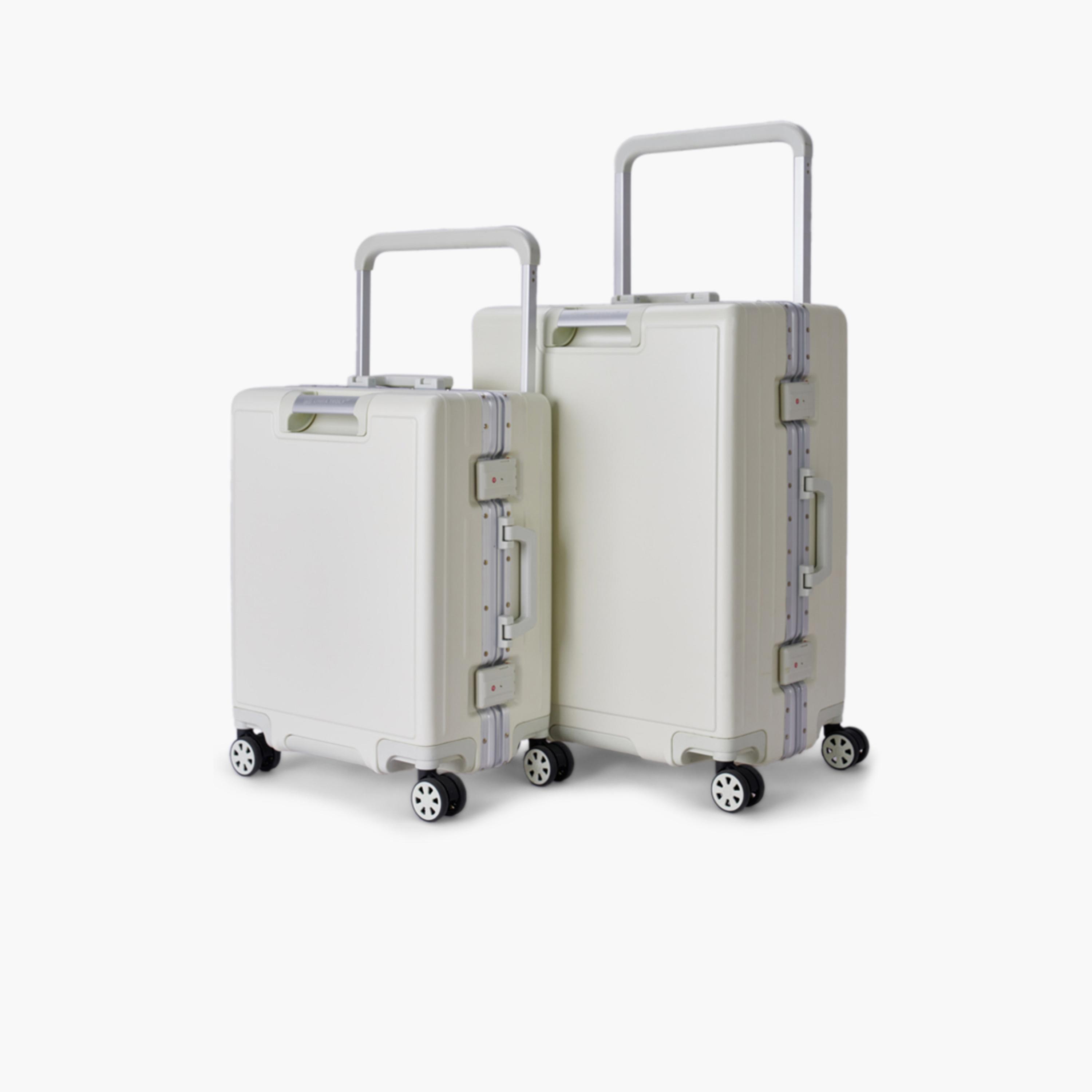 ليمرا - طقم شنطتين جوانب صلبة من البولي كربونات وأربع عجلات دوارة قفل برقم سري-travel-luggagesandbags-luggage-image-5