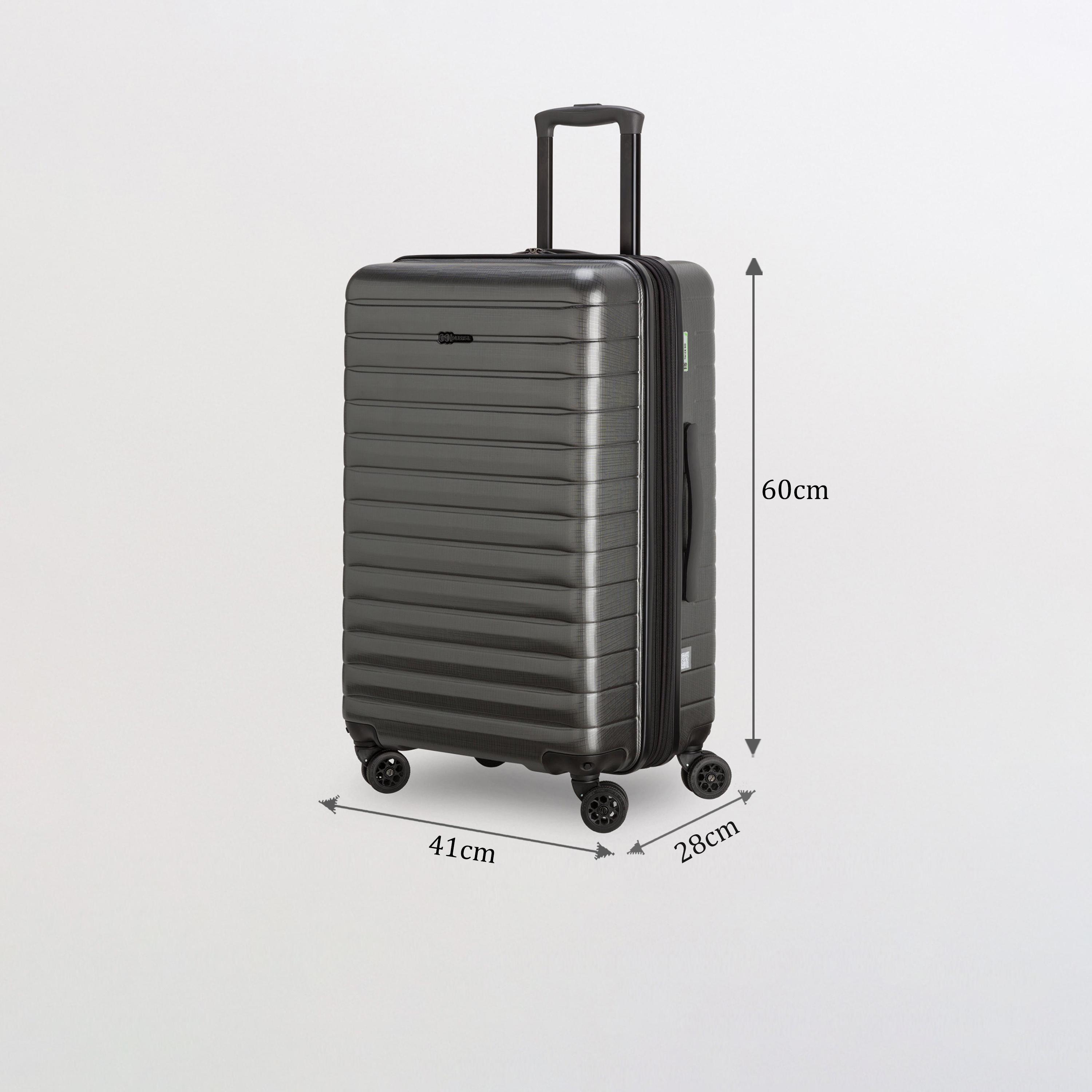 Carpisa Twice Go 60 CM Medium Check-in Polycarbonate with ABS Hard-Sided 4-Wheeler Spinner Trolley Bag with TSA Lock-travel-luggagesandbags-luggage-image-2