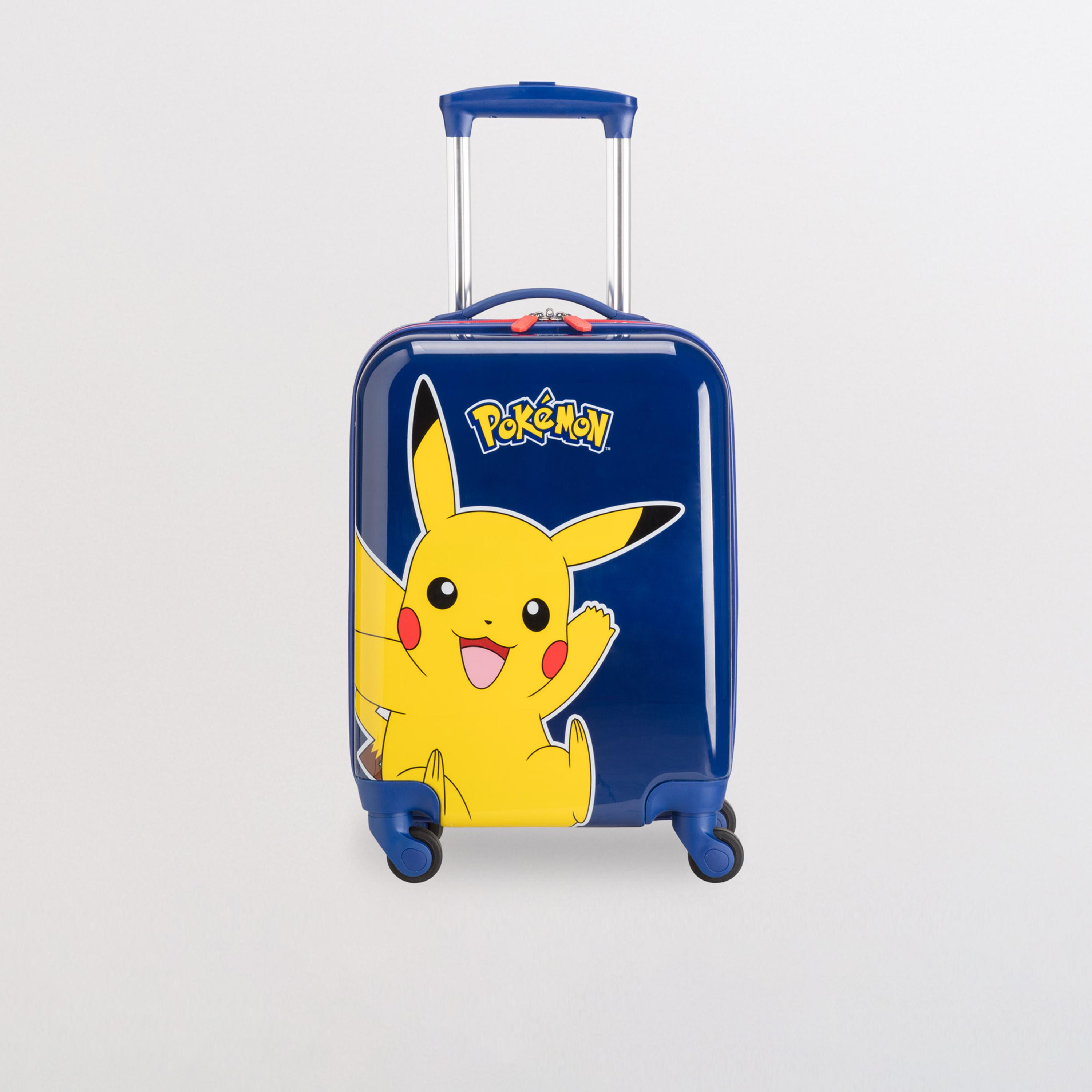 Carpisa Pokemon 41 CM Small Cabin ABS Hard-Sided 4-Wheeler Spinner Trolley Bag-travel-kidstrolleyandbags-image-1