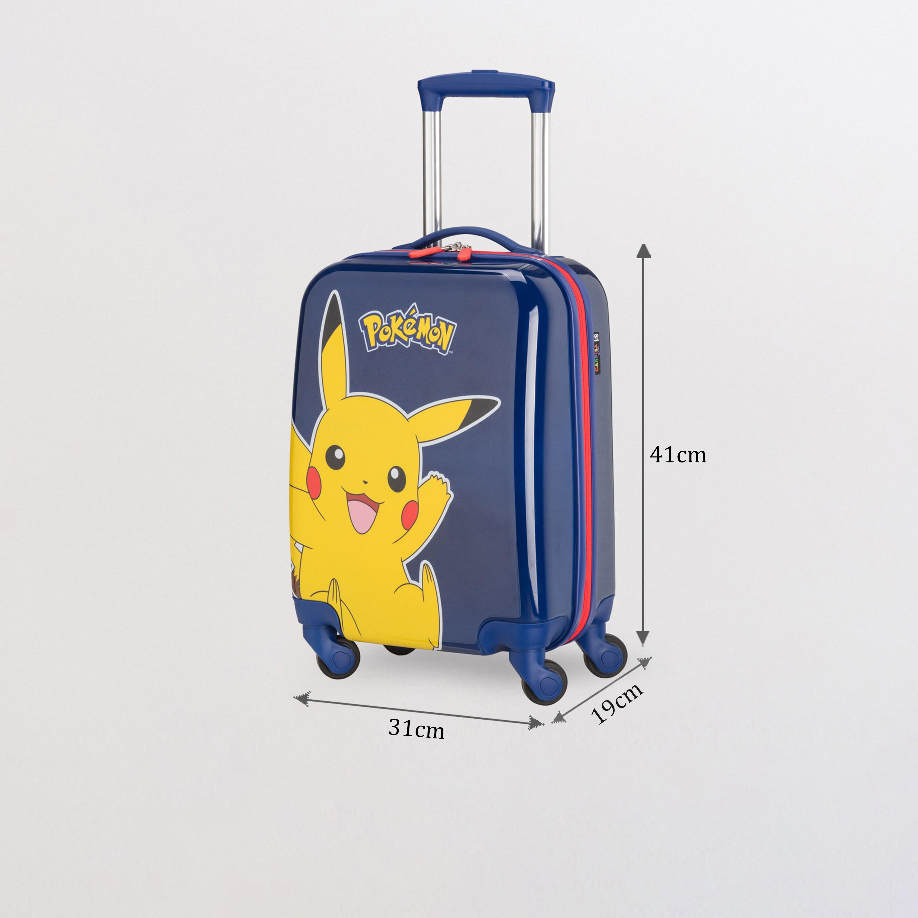 Carpisa Pokemon 41 CM Small Cabin ABS Hard-Sided 4-Wheeler Spinner Trolley Bag-travel-kidstrolleyandbags-image-2