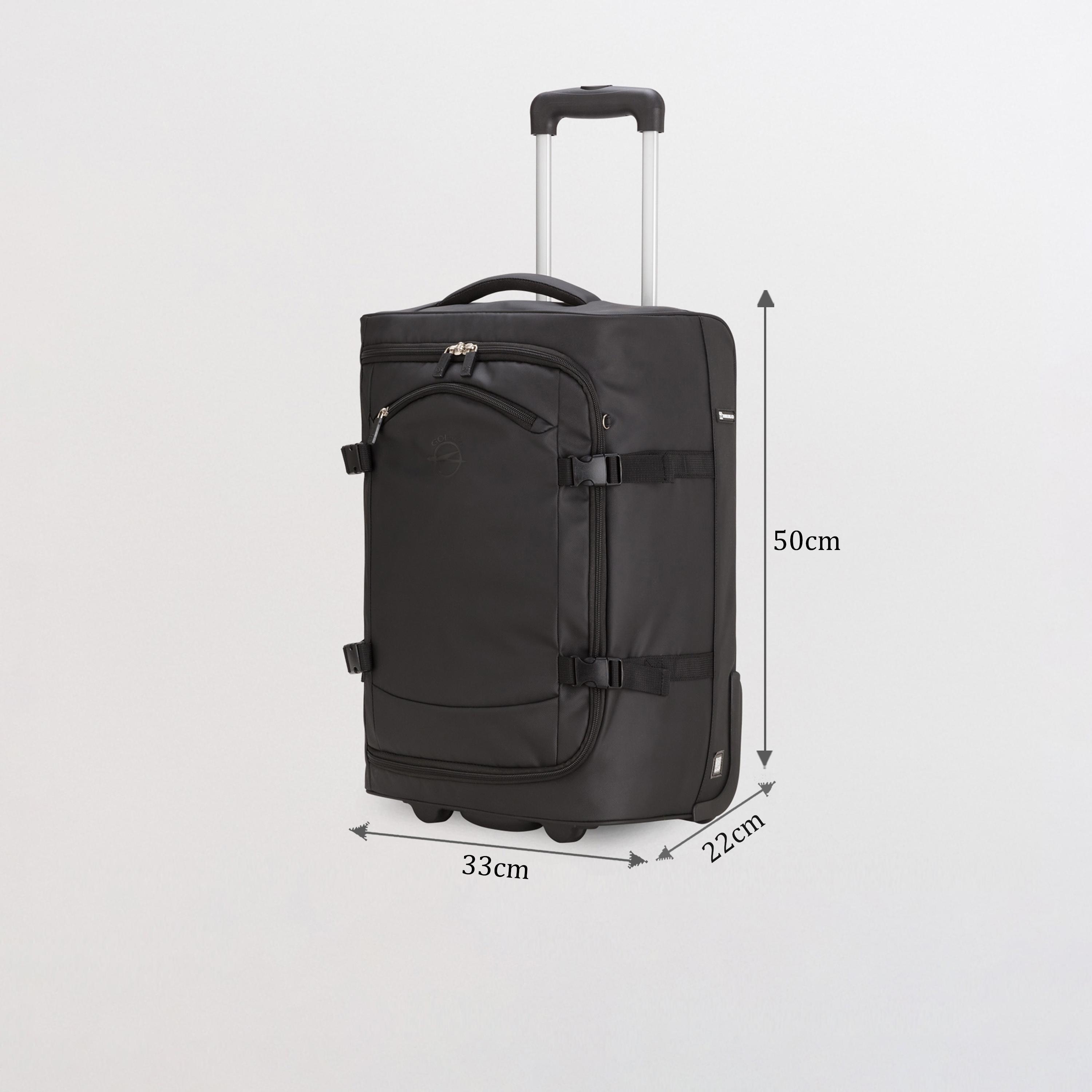 Carpisa Thrilling Go 50 CM Small Cabin Polyester Soft-Sided 2-Wheeler Inline Trolley Bag-travel-luggagesandbags-luggage-image-2