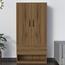 Mahmayi 2-Door Wardrobe with Drawer-InfluencerCodes_Ramadan26_All_20012026-image-1