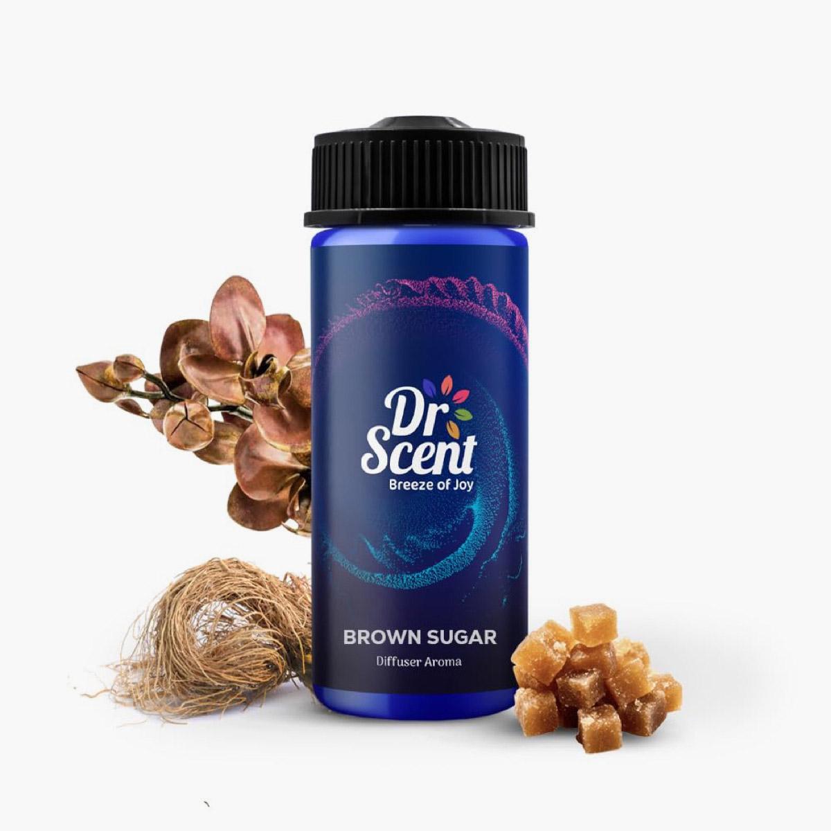 Dr Scent Brown Sugar Scented Diffuser Aroma - 170 ml