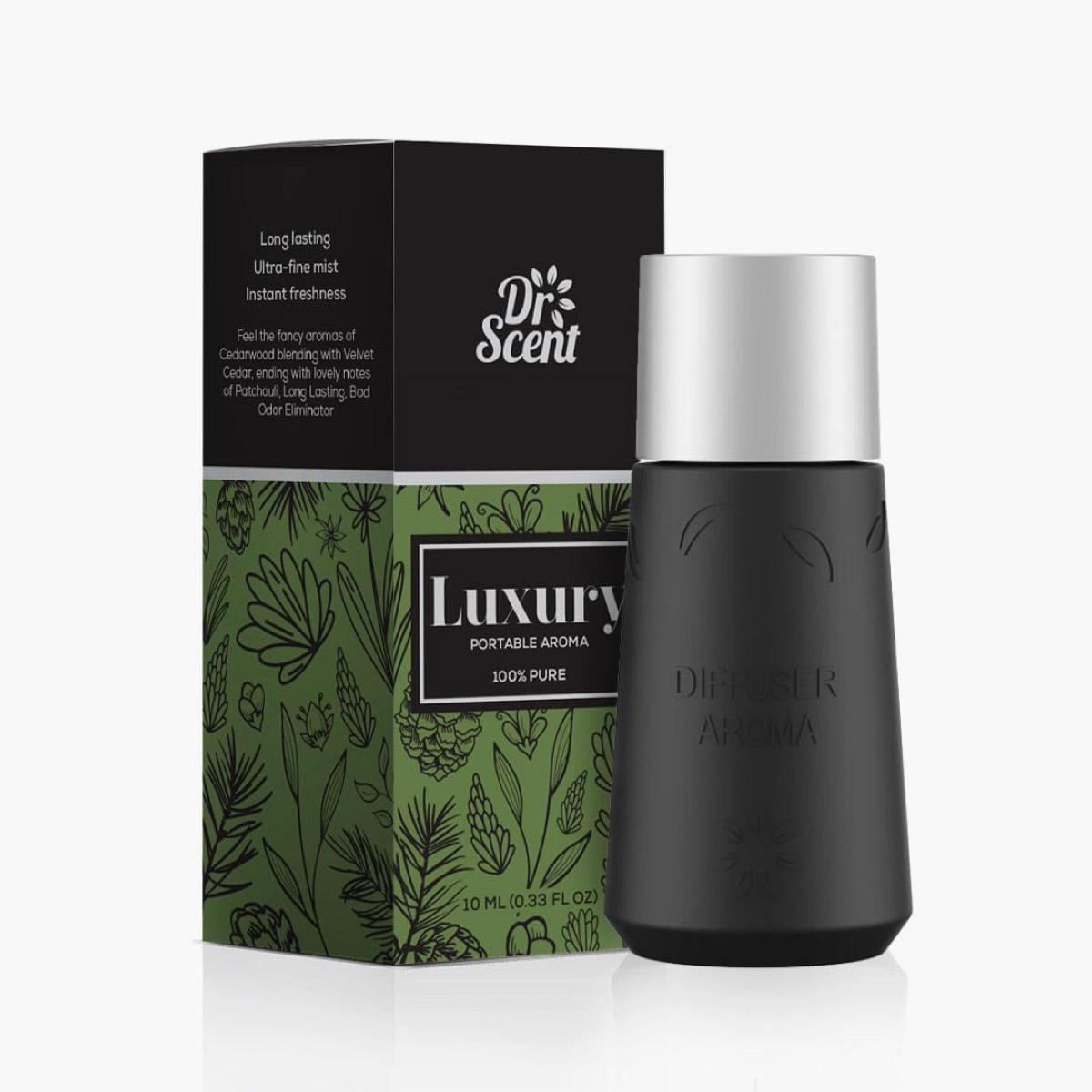 Dr Scent 2-Piece Luxury Scented Portable Aroma Set - 10 ml