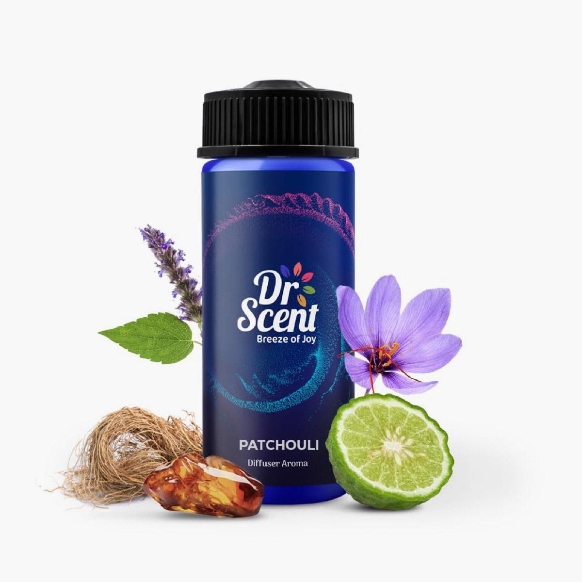 Dr Scent Breeze of Joy Patchouli Aroma Diffuser Oil - 170 ml