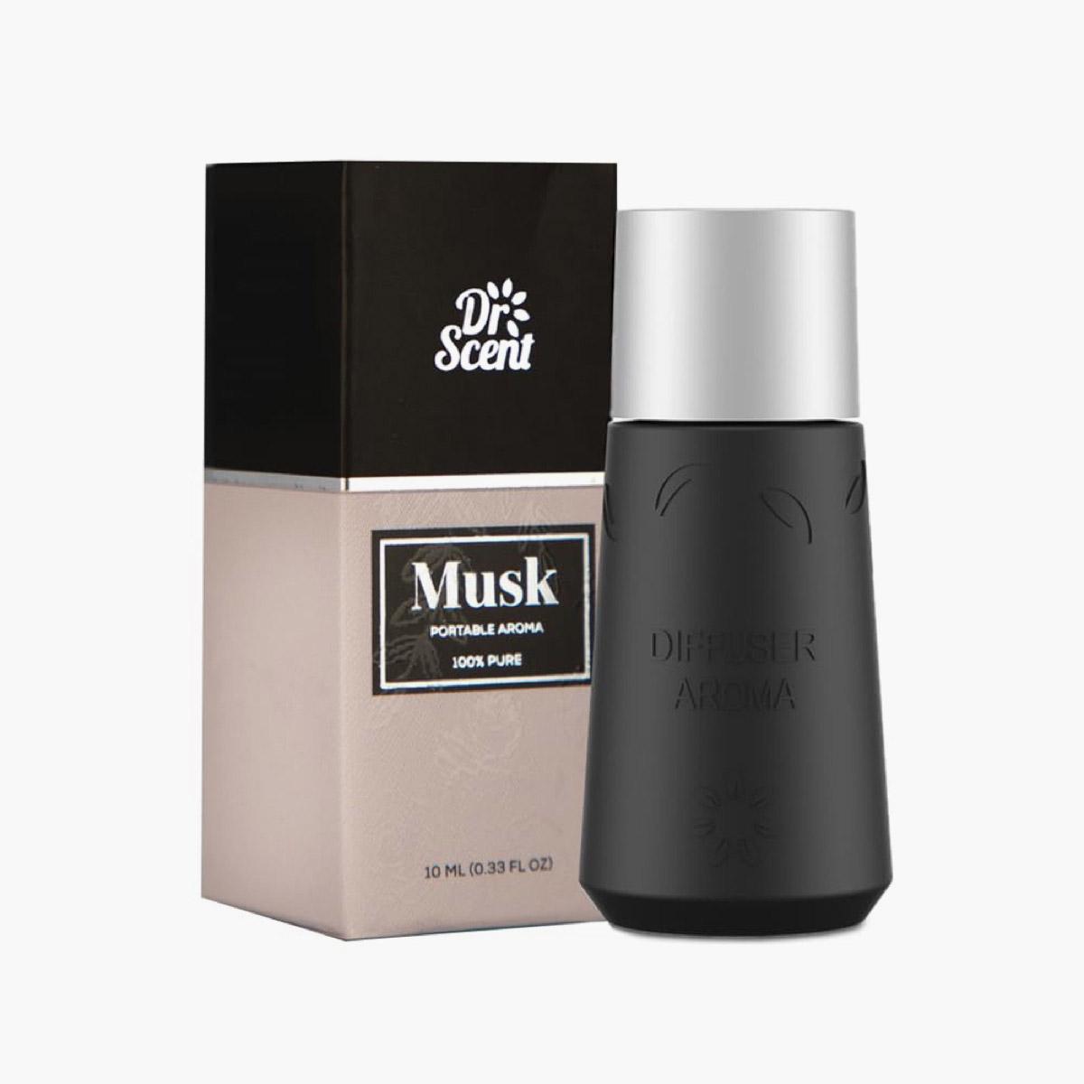 Dr Scent 2-Piece Breeze of Joy Musk Portable Aroma Car Diffuser Oil Set - 10 ml