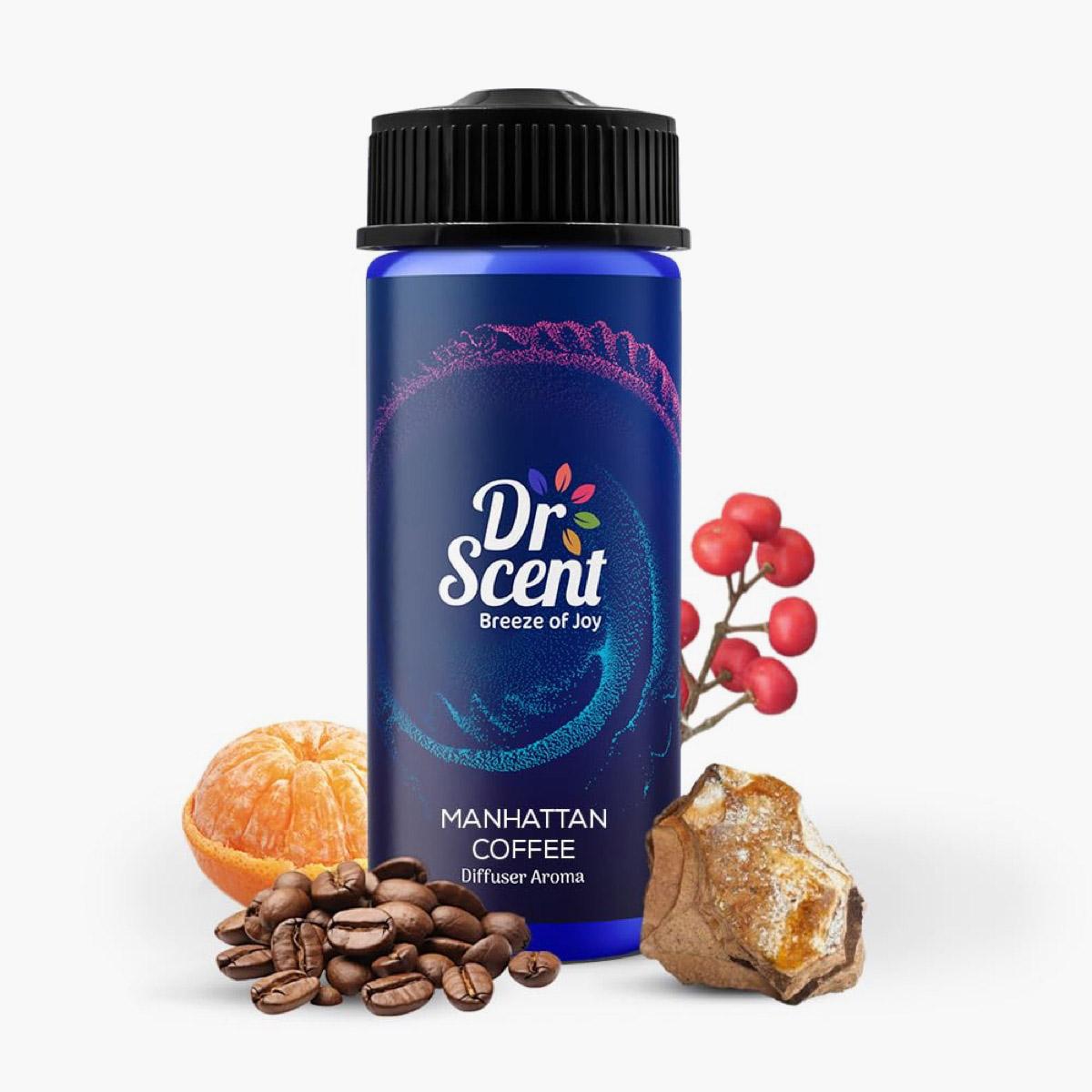 Dr Scent Manhattan Coffee Scented Diffuser Aroma - 170 ml