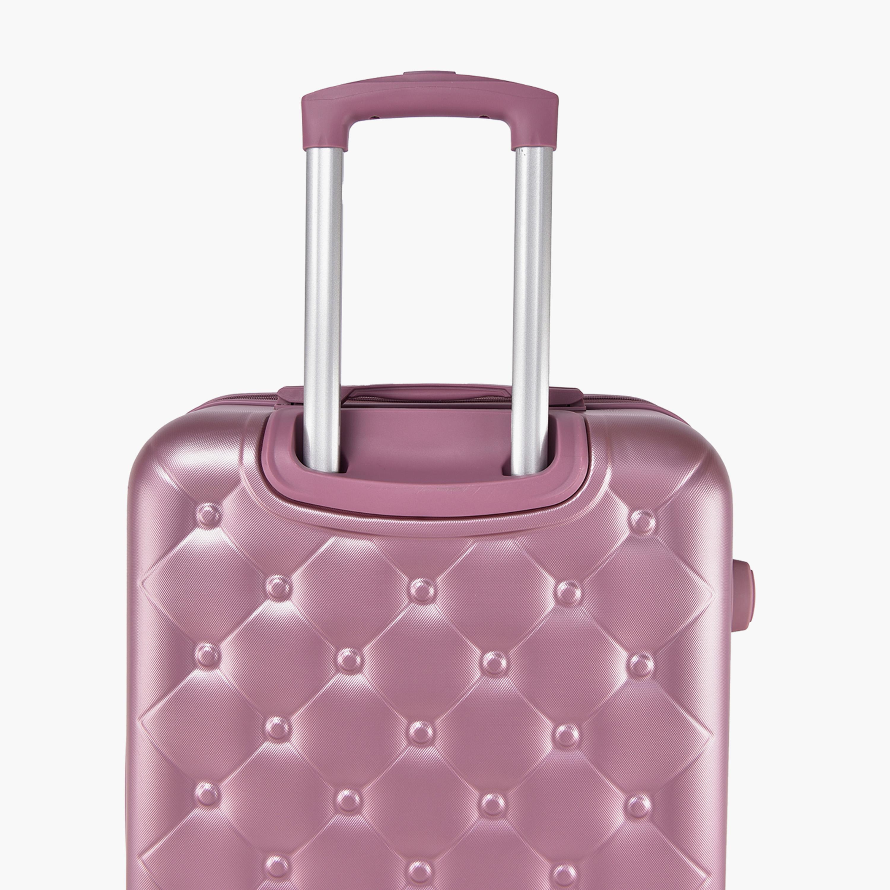 New Travel Set of 2 ABS Hard-Sided 4-Wheeler Spinner Trolley Bag with Combination Lock-travel-luggagesandbags-luggage-image-11