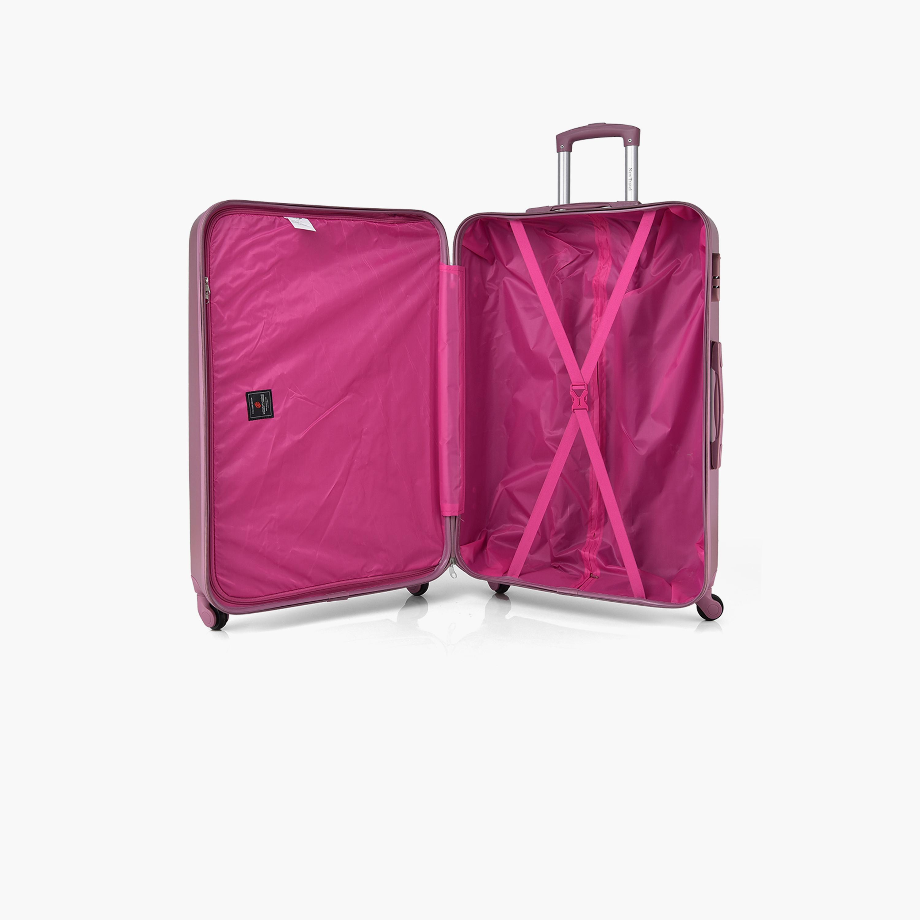 New Travel Set of 2 ABS Hard-Sided 4-Wheeler Spinner Trolley Bag with Combination Lock-travel-luggagesandbags-luggage-image-8