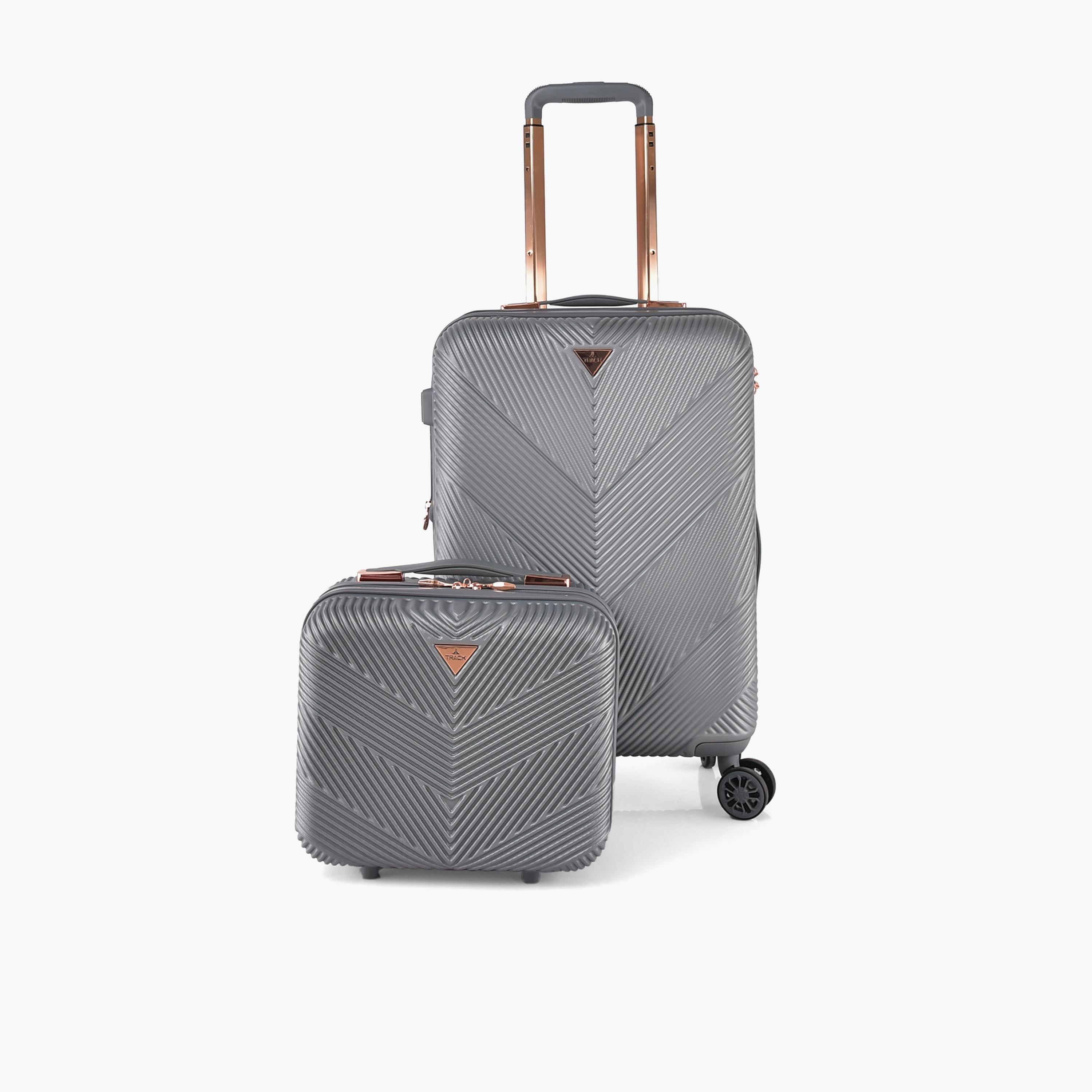 تراك - طقم شنطتين سفر بأربع عجلات دوارة وجوانب صلبة من مادة ABS مع قفل TSA-travel-luggagesandbags-luggage-image-1