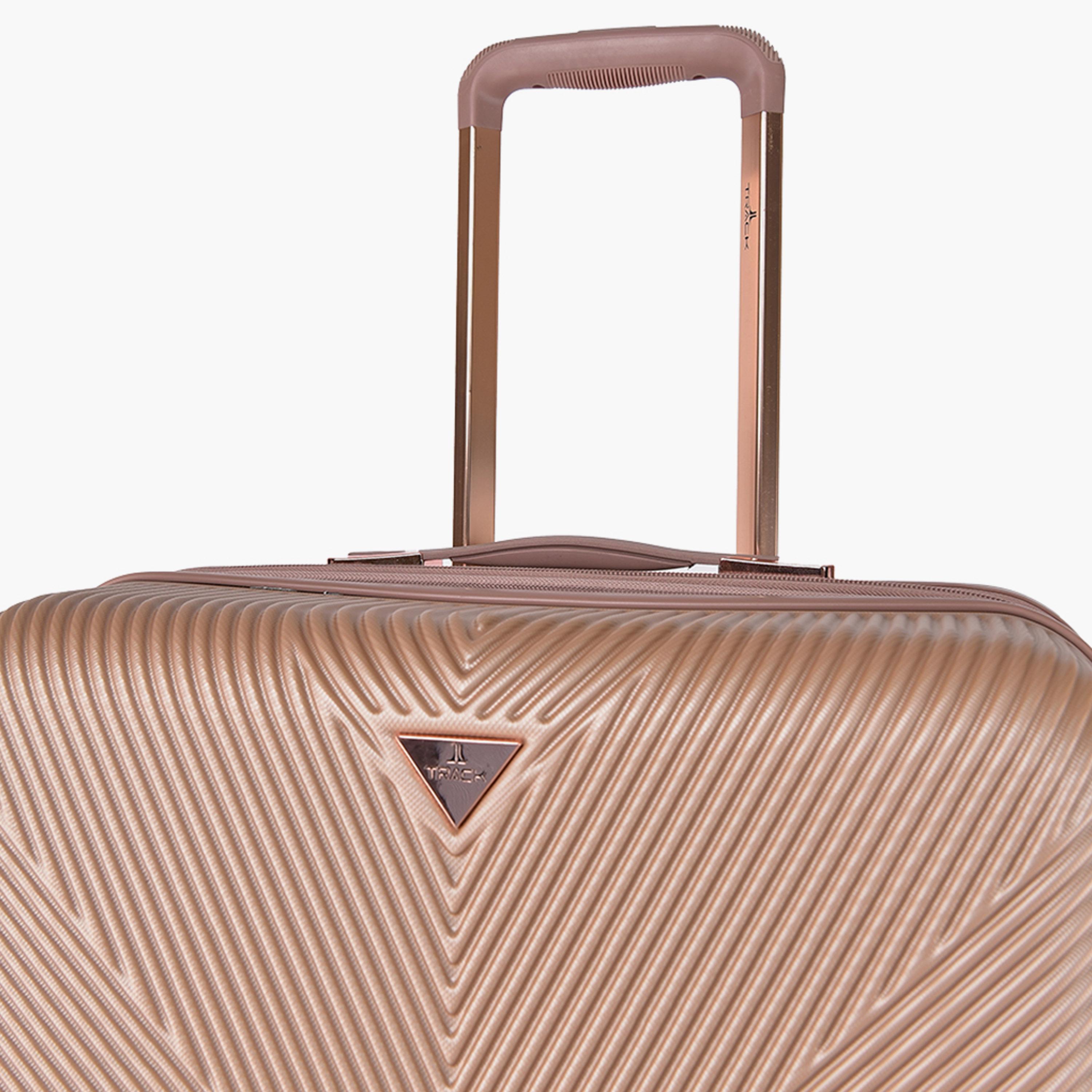 Track Set of 2 ABS Hard-Sided 4-Wheeler Spinner Trolley Bag with TSA Lock-travel-luggagesandbags-luggage-image-14