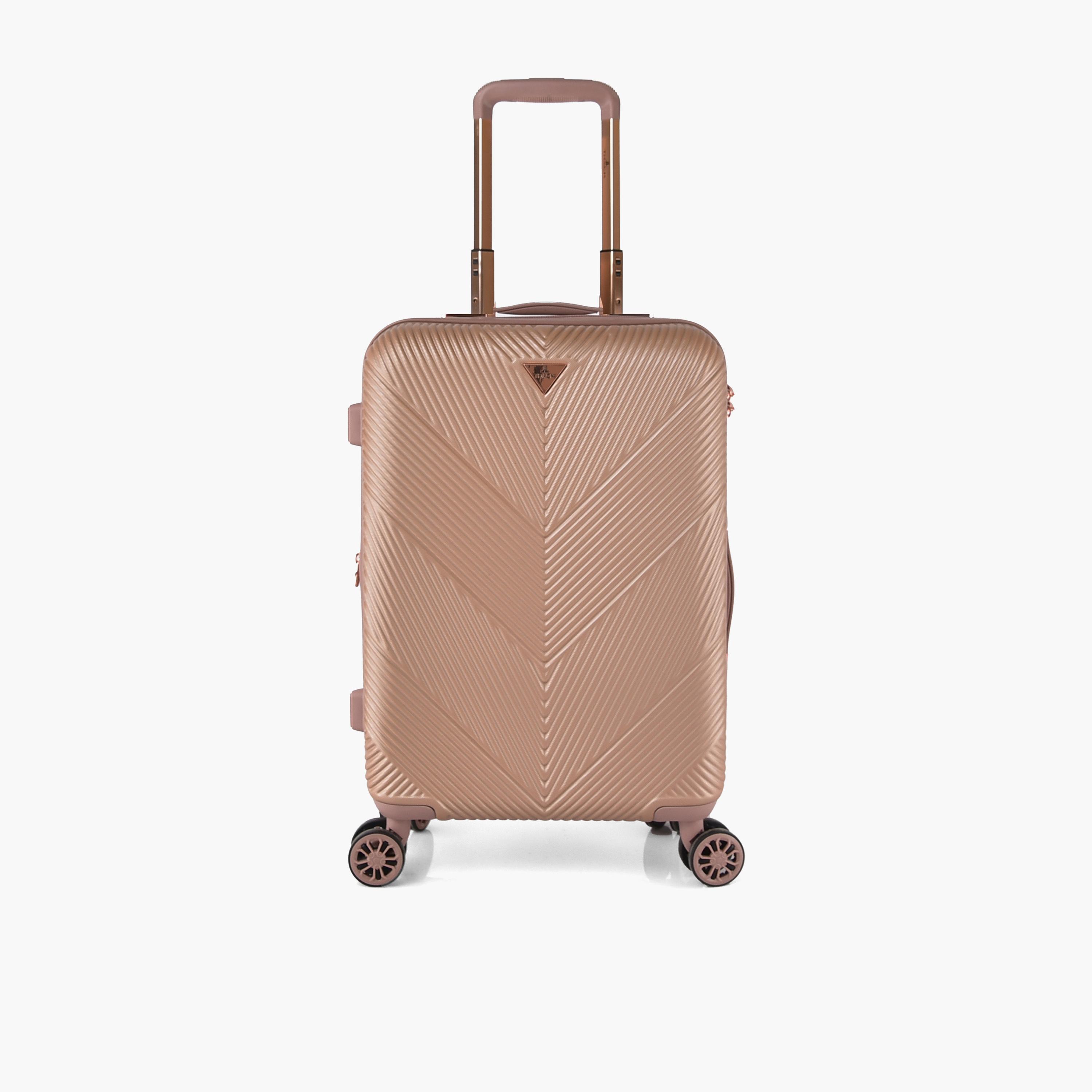 Track Set of 2 ABS Hard-Sided 4-Wheeler Spinner Trolley Bag with TSA Lock-travel-luggagesandbags-luggage-image-5