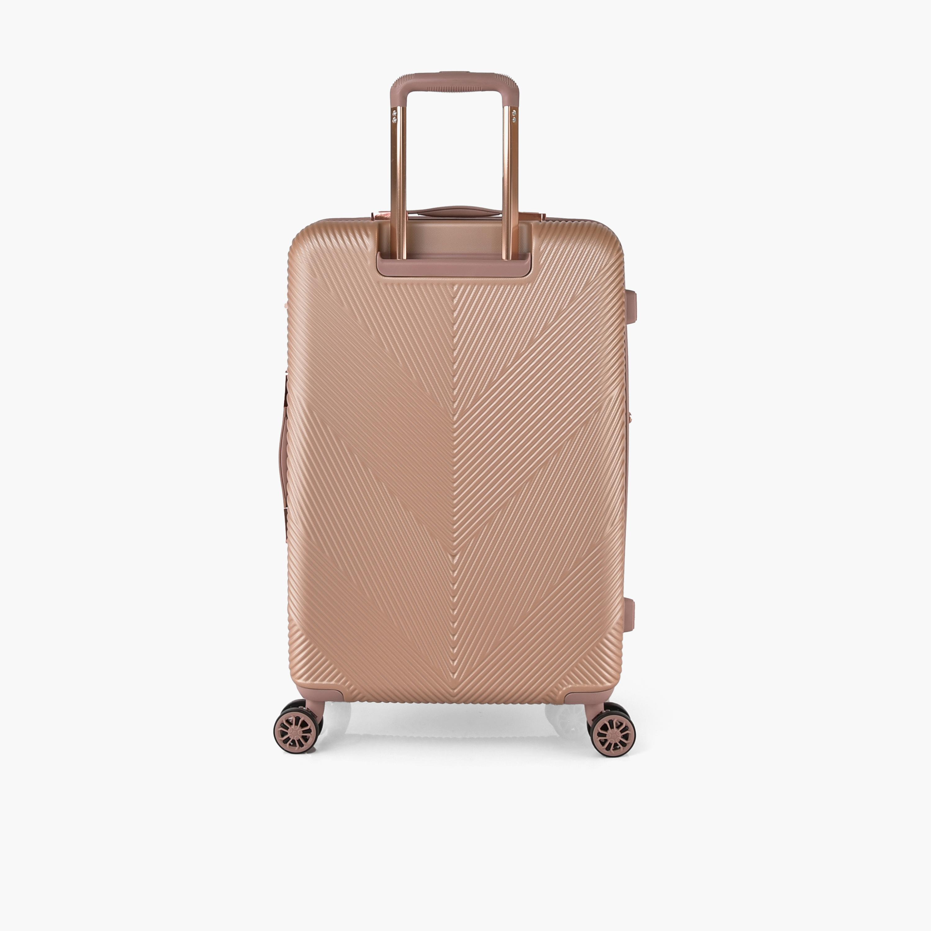 Track Set of 2 ABS Hard-Sided 4-Wheeler Spinner Trolley Bag with TSA Lock-travel-luggagesandbags-luggage-image-9