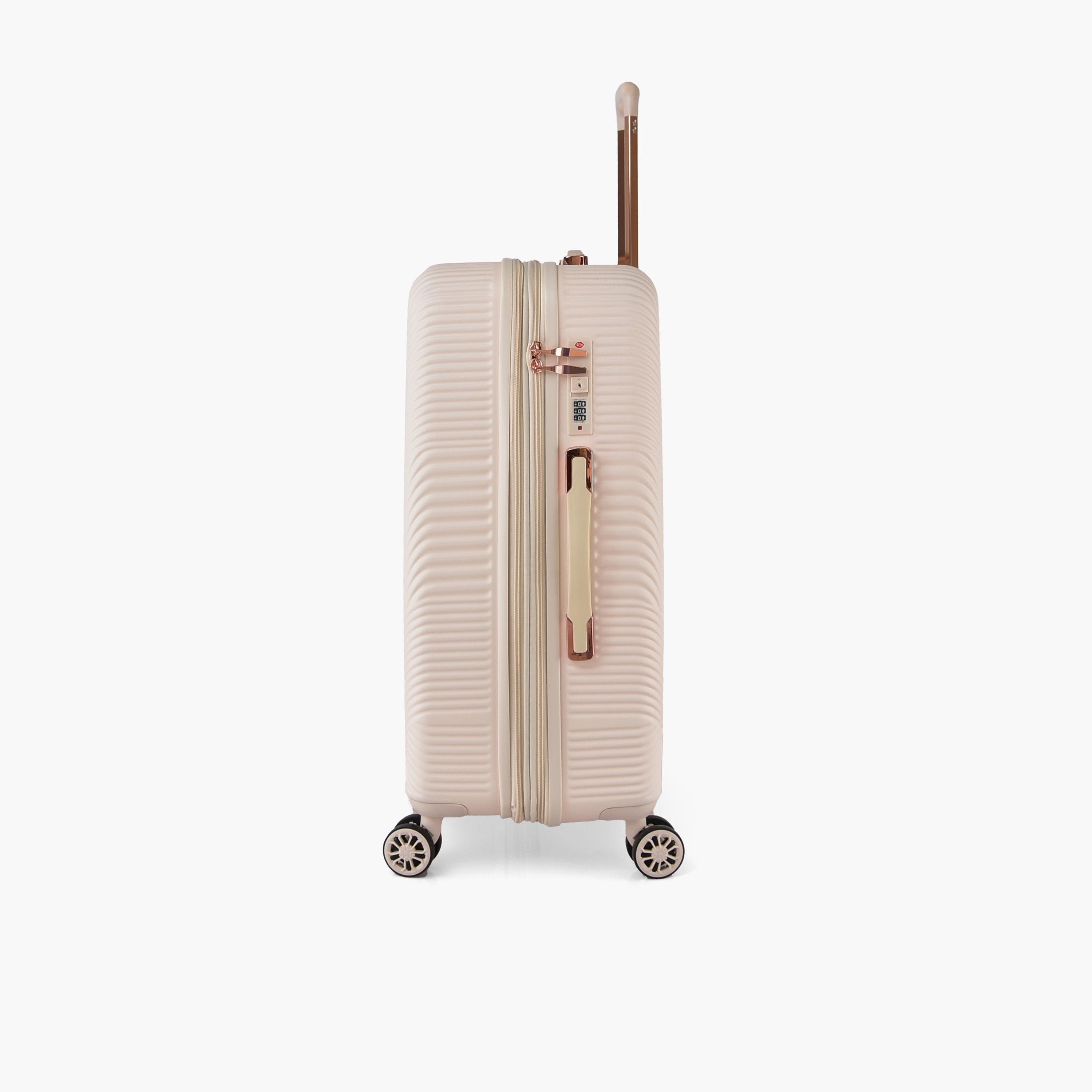 Track Set of 2 ABS Hard-Sided 4-Wheeler Spinner Trolley Bag with TSA Lock-travel-luggagesandbags-luggage-image-12