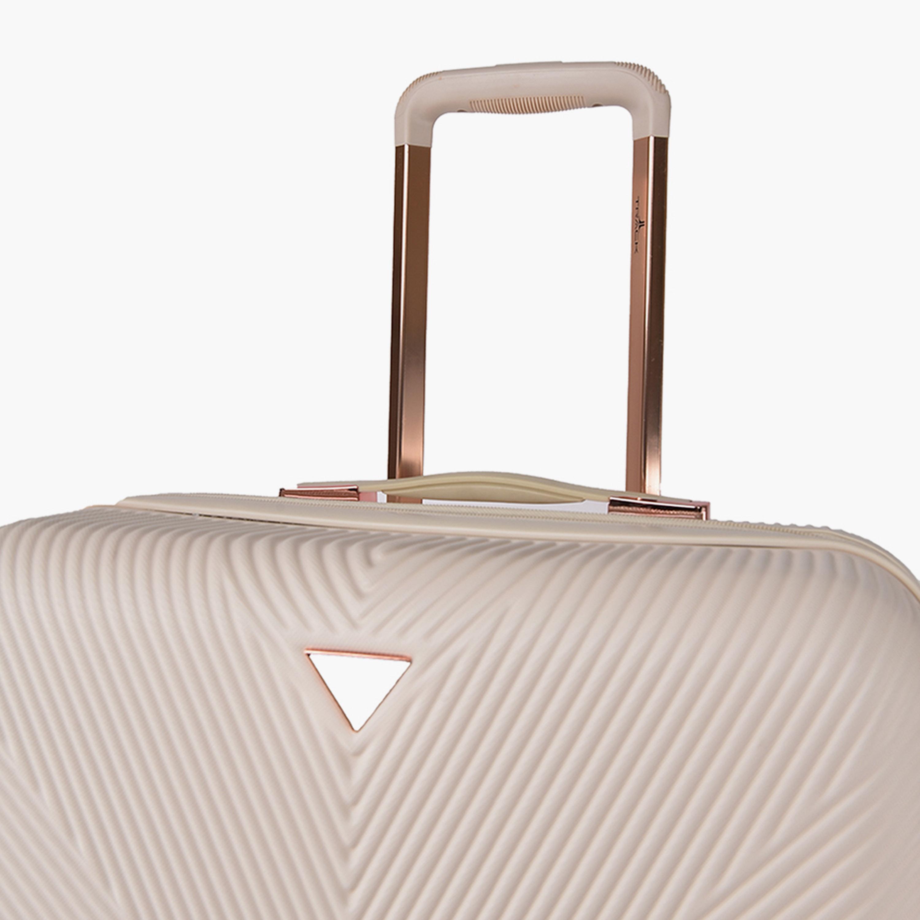 Track Set of 2 ABS Hard-Sided 4-Wheeler Spinner Trolley Bag with TSA Lock-travel-luggagesandbags-luggage-image-14