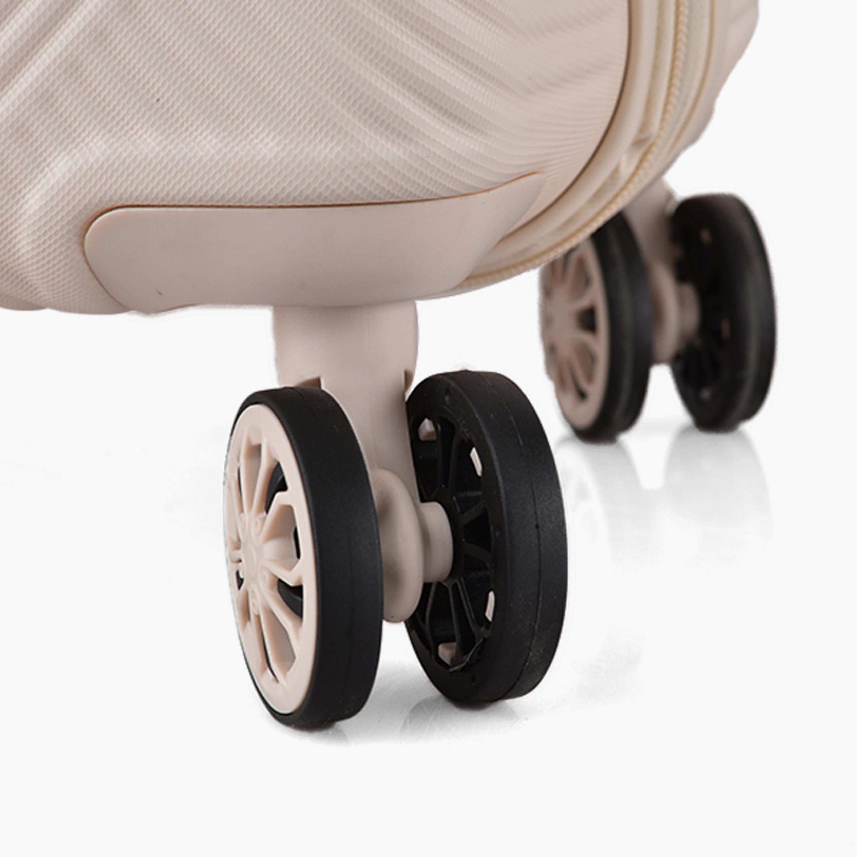 Track Set of 2 ABS Hard-Sided 4-Wheeler Spinner Trolley Bag with TSA Lock-travel-luggagesandbags-luggage-image-15