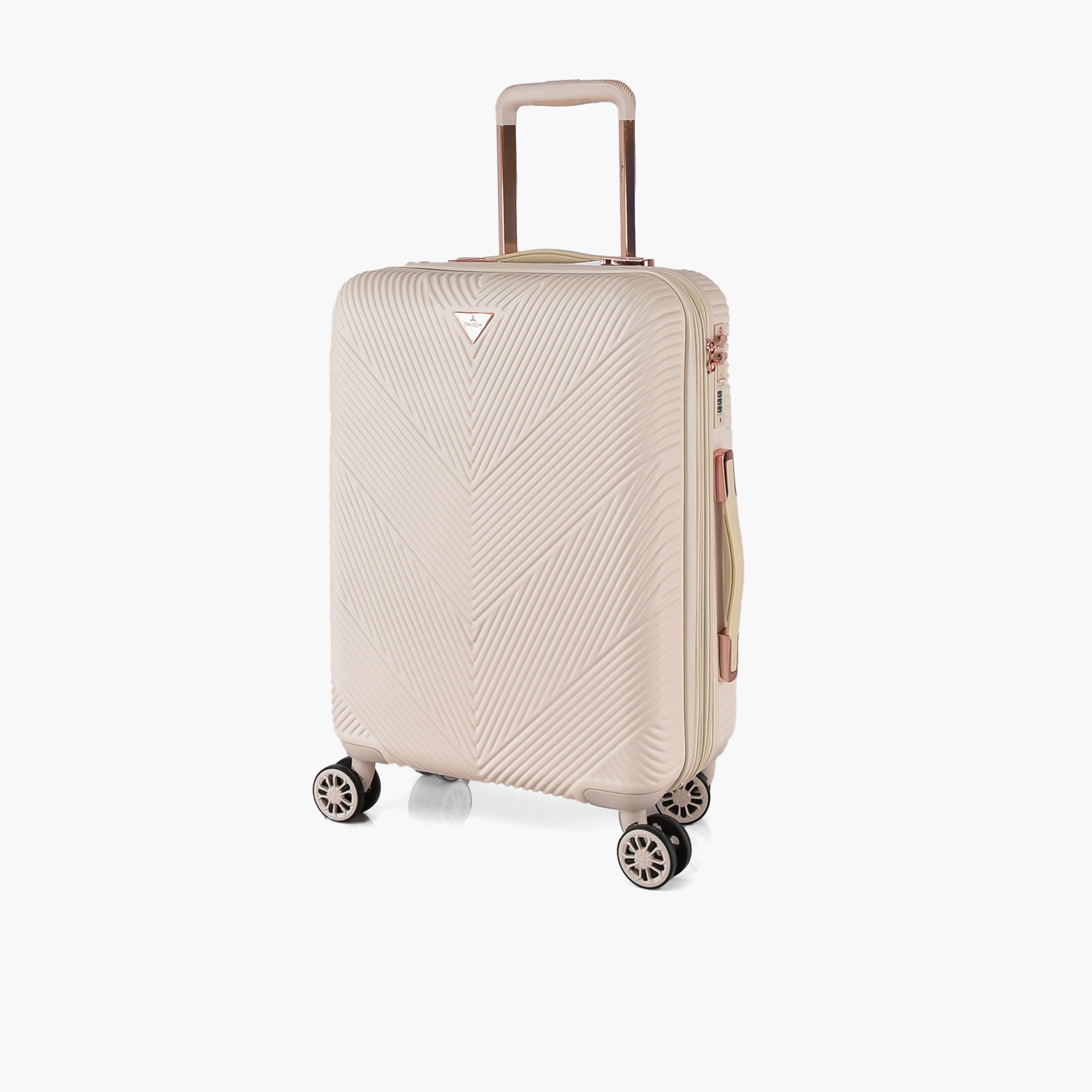 Track Set of 2 ABS Hard-Sided 4-Wheeler Spinner Trolley Bag with TSA Lock-travel-luggagesandbags-luggage-image-7