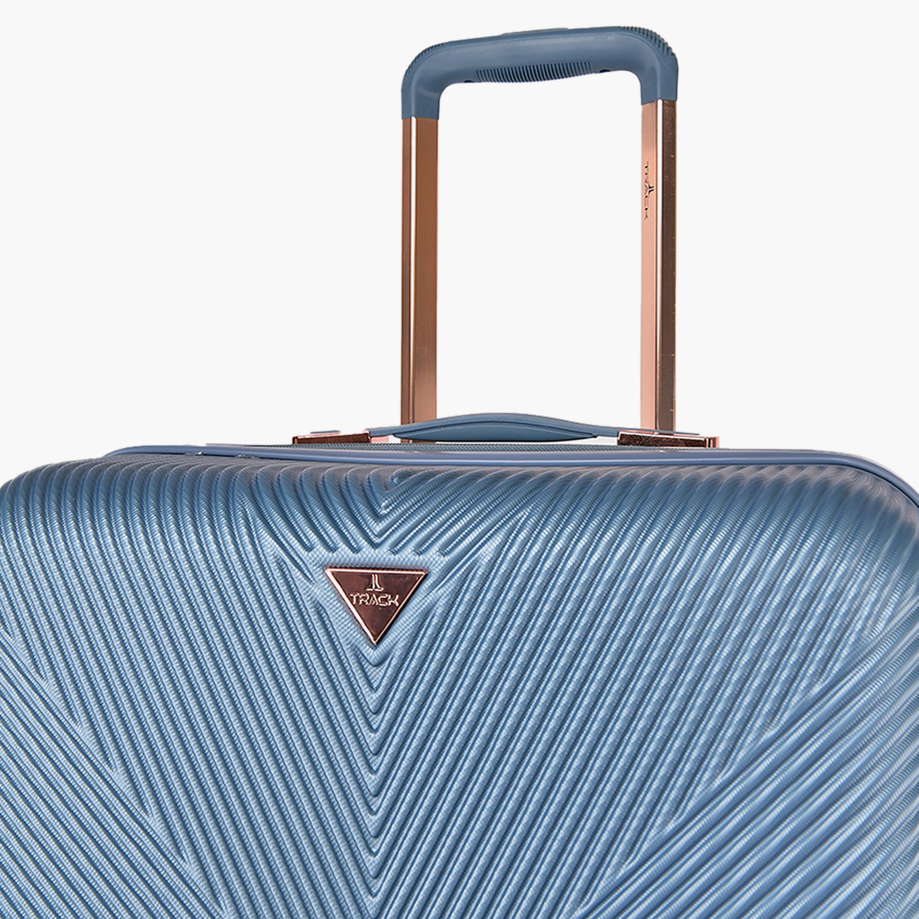 Track Set of 2 ABS Hard-Sided 4-Wheeler Spinner Trolley Bag with TSA Lock-travel-luggagesandbags-luggage-image-14