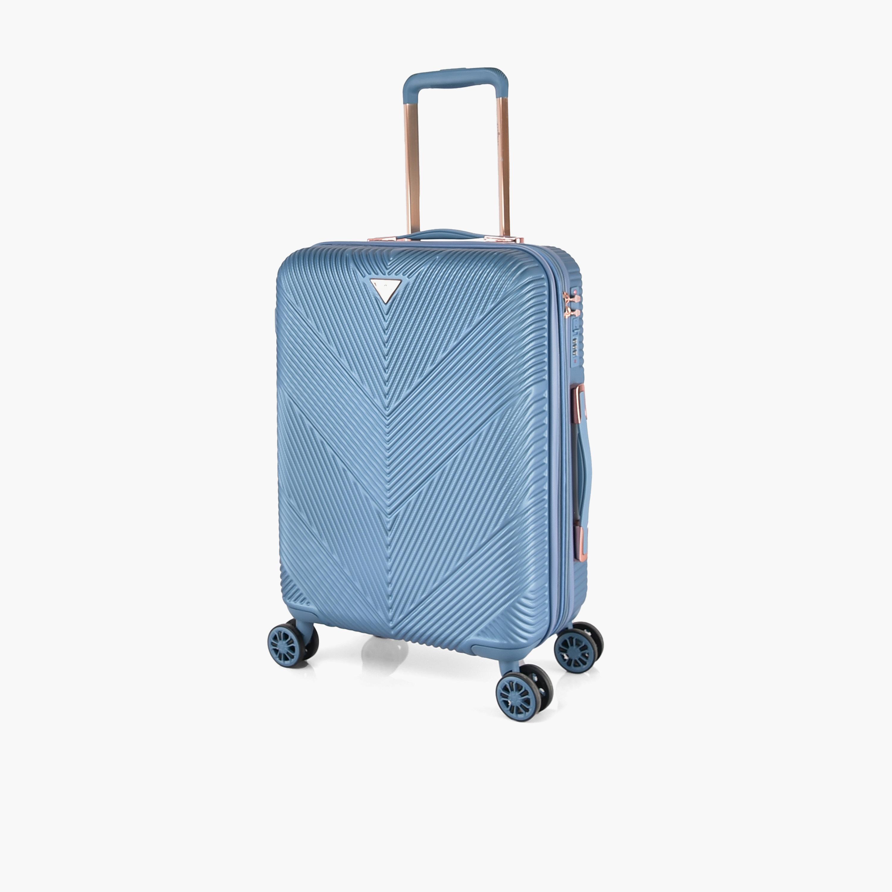 Track Set of 2 ABS Hard-Sided 4-Wheeler Spinner Trolley Bag with TSA Lock-travel-luggagesandbags-luggage-image-5