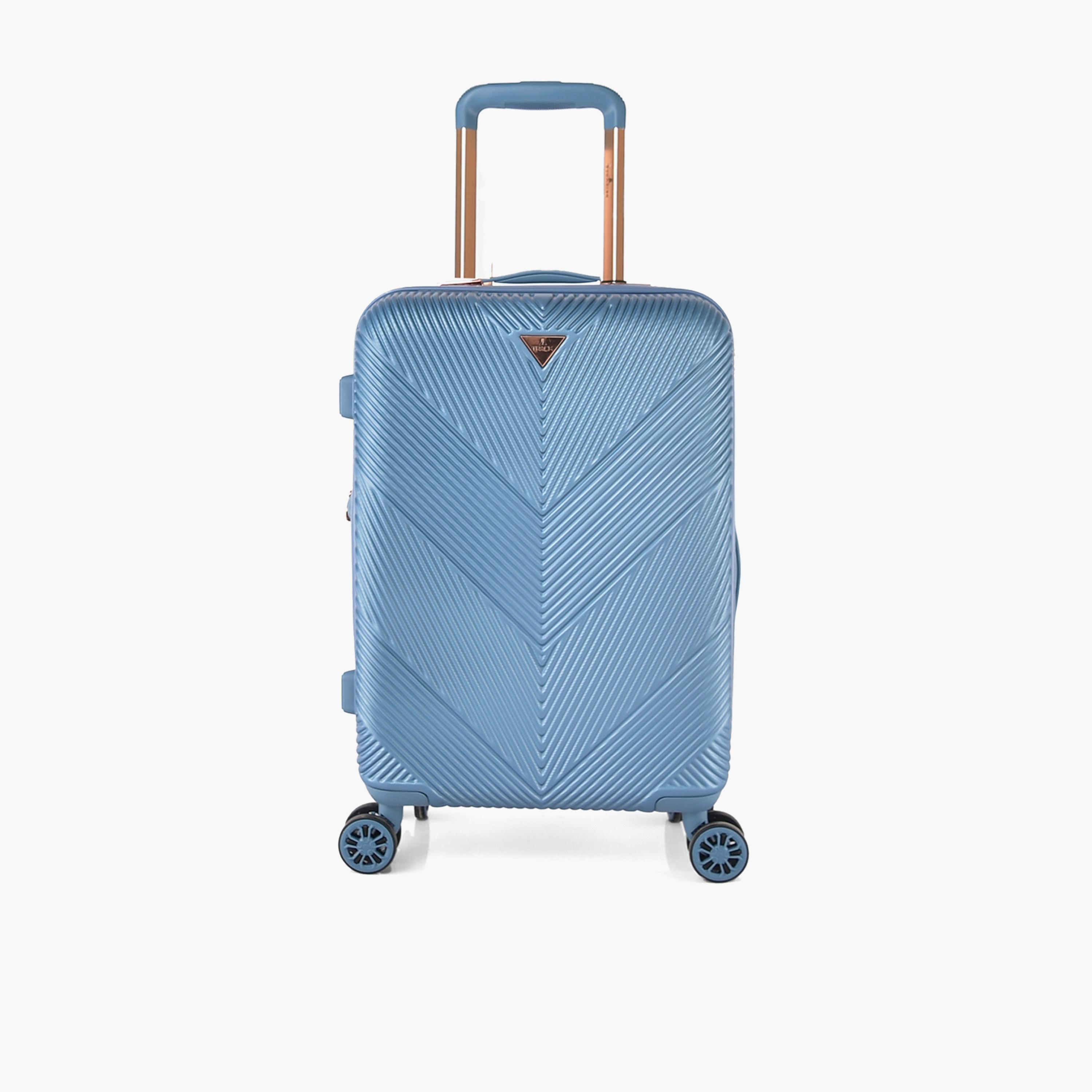 Track Set of 2 ABS Hard-Sided 4-Wheeler Spinner Trolley Bag with TSA Lock-travel-luggagesandbags-luggage-image-7