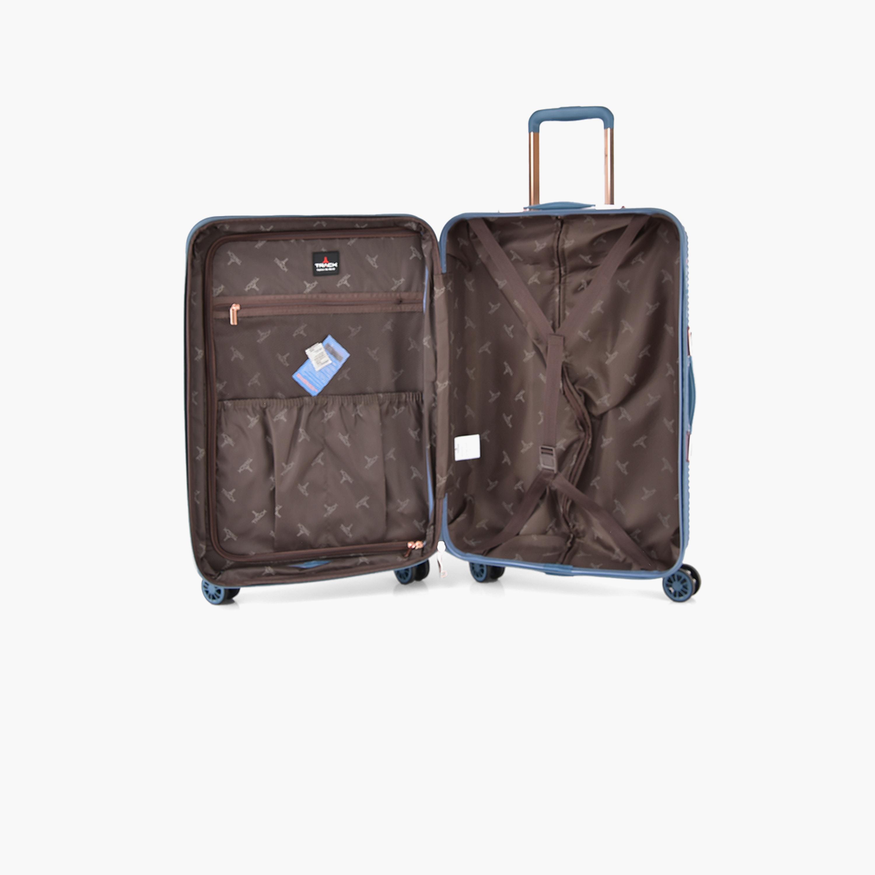Track Set of 2 ABS Hard-Sided 4-Wheeler Spinner Trolley Bag with TSA Lock-travel-luggagesandbags-luggage-image-8