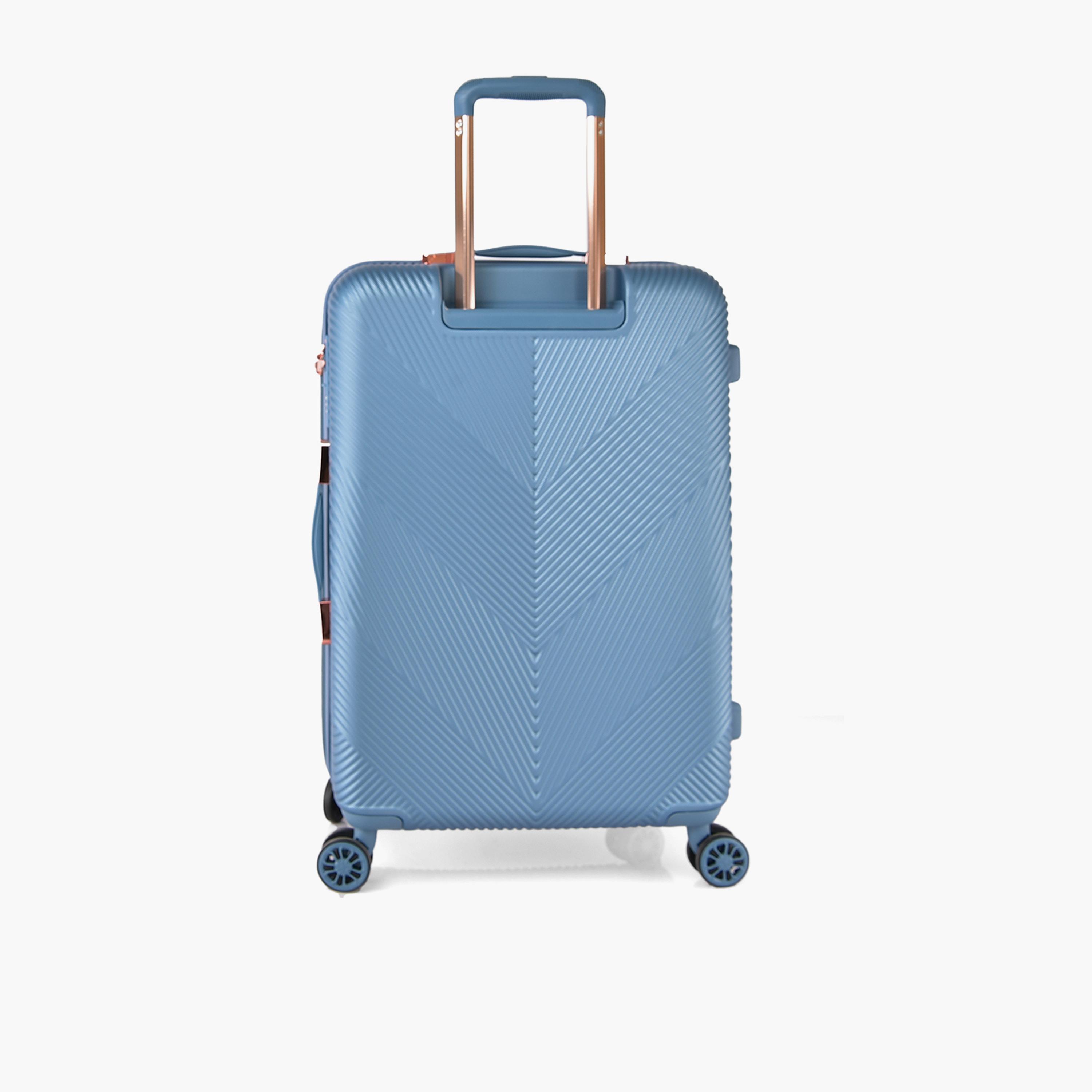 Track Set of 2 ABS Hard-Sided 4-Wheeler Spinner Trolley Bag with TSA Lock-travel-luggagesandbags-luggage-image-9
