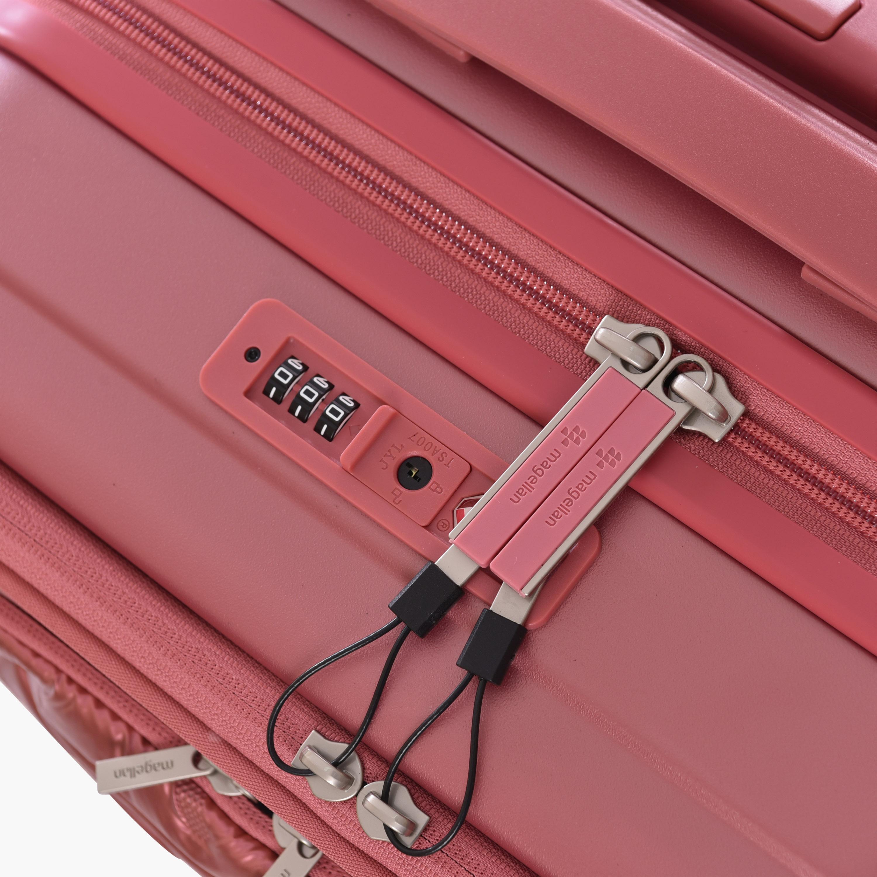 Magellan Set of 2 Polycarbonate with ABS Hard-Sided 4-Wheeler Spinner Trolley Bag with TSA Lock-travel-luggagesandbags-luggage-image-17