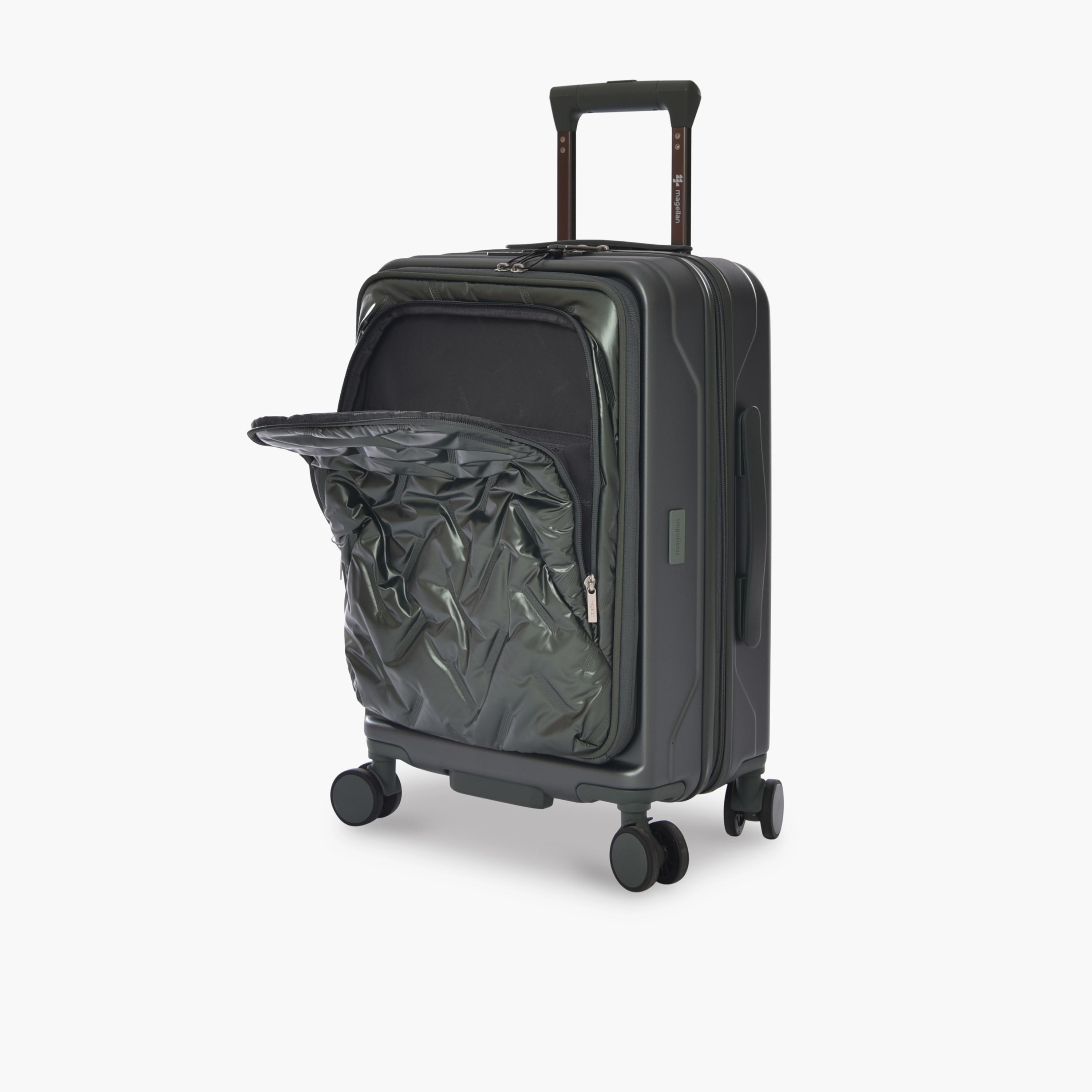 Magellan Set of 2 Polycarbonate with ABS Hard-Sided 4-Wheeler Spinner Trolley Bag with TSA Lock-travel-luggagesandbags-luggage-image-11