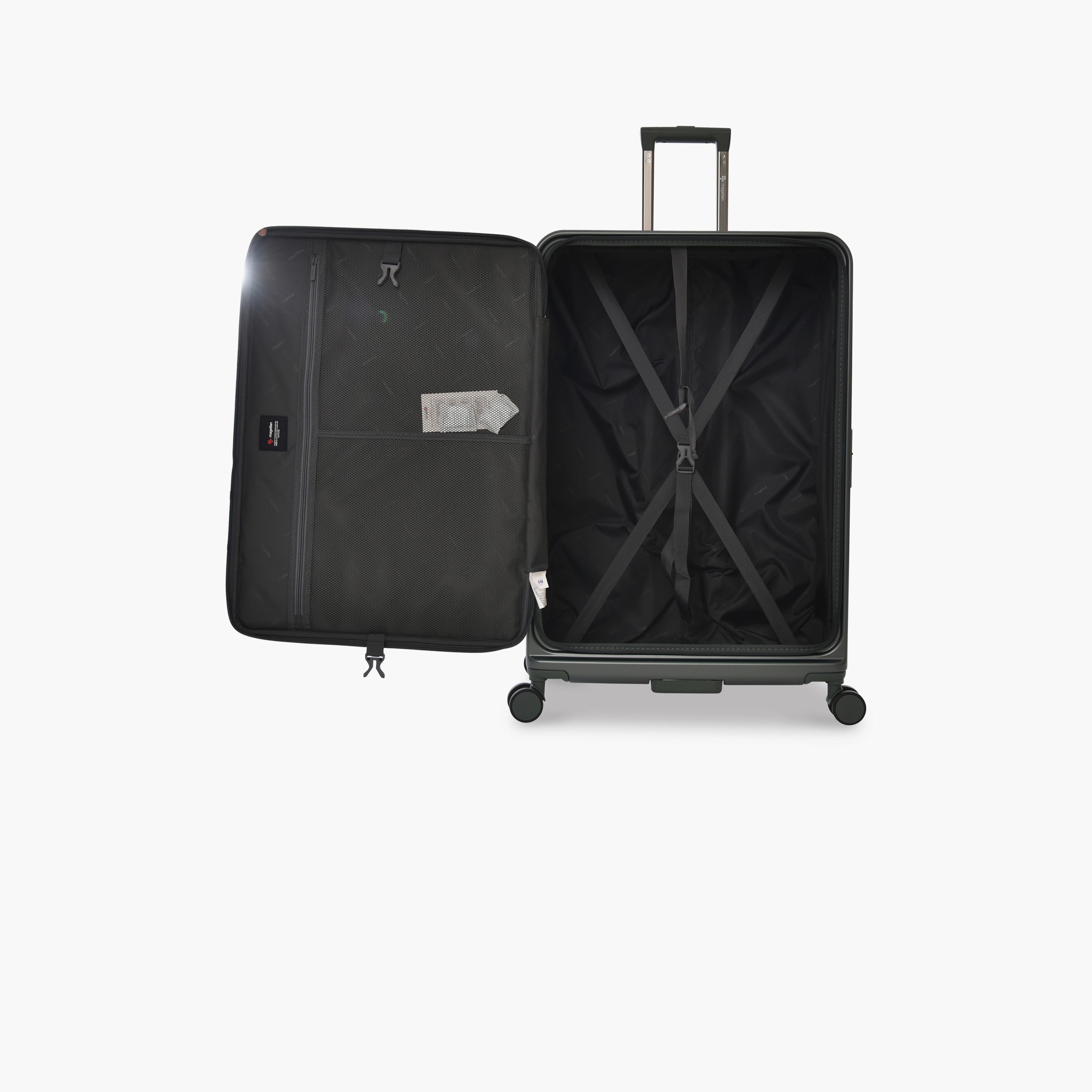Magellan Set of 2 Polycarbonate with ABS Hard-Sided 4-Wheeler Spinner Trolley Bag with TSA Lock-travel-luggagesandbags-luggage-image-14
