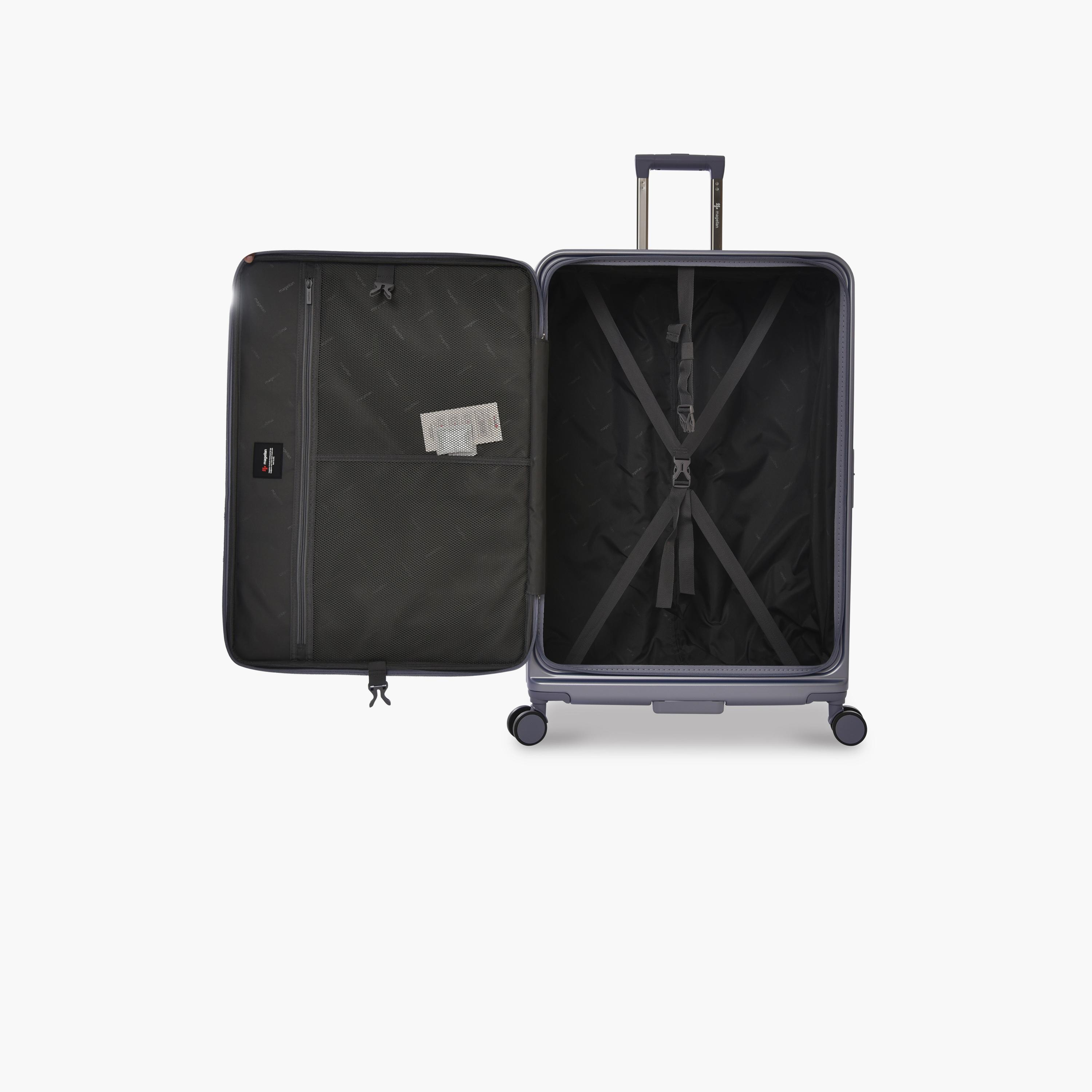 Magellan Set of 2 Polycarbonate with ABS Hard-Sided 4-Wheeler Spinner Trolley Bag with TSA Lock-travel-luggagesandbags-luggage-image-11