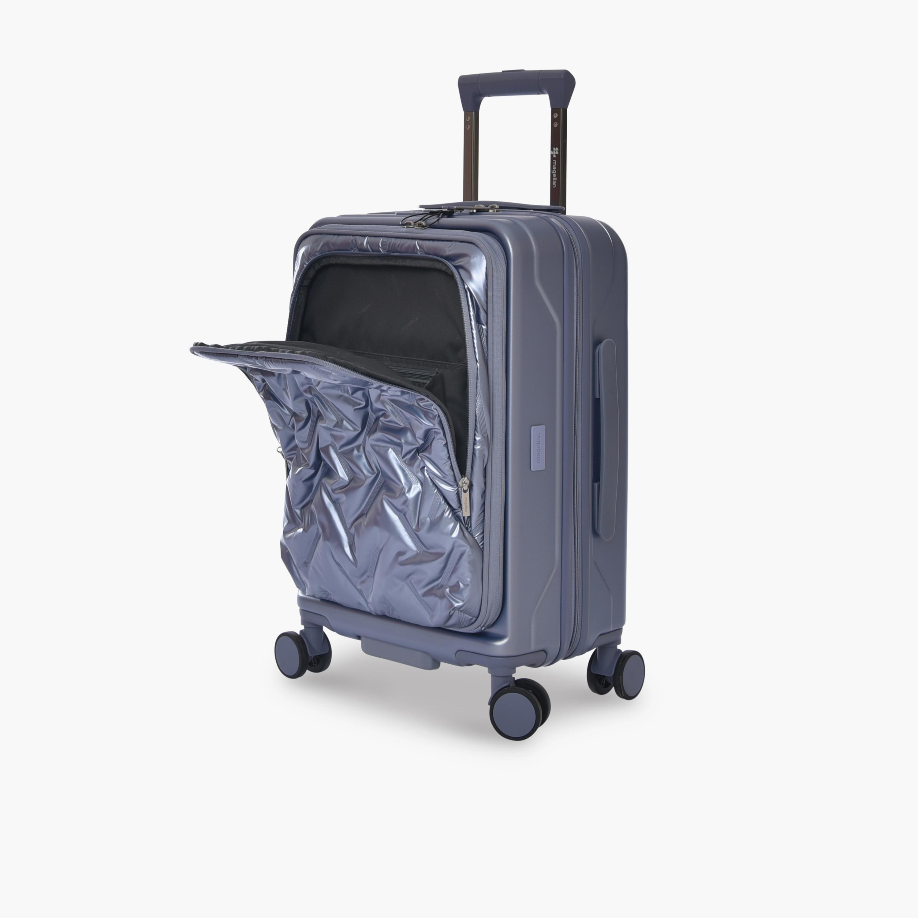 Magellan Set of 2 Polycarbonate with ABS Hard-Sided 4-Wheeler Spinner Trolley Bag with TSA Lock-travel-luggagesandbags-luggage-image-9