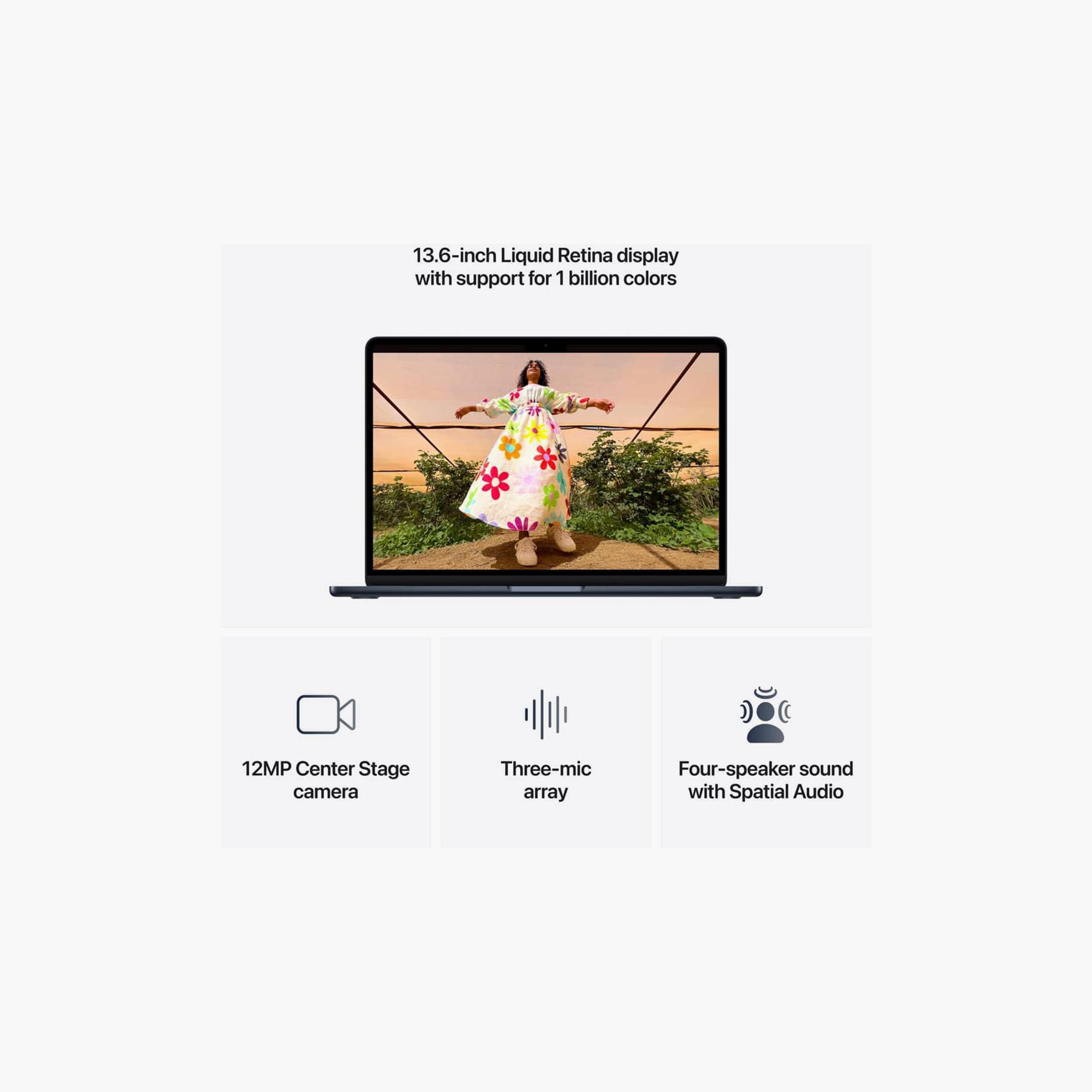 Apple 13-inch MacBook Air: M5 chip with 10‑core CPU and 8‑core GPU 16GB+512GB SSD - EN+AR Keyboard-electronics-laptops-image-4