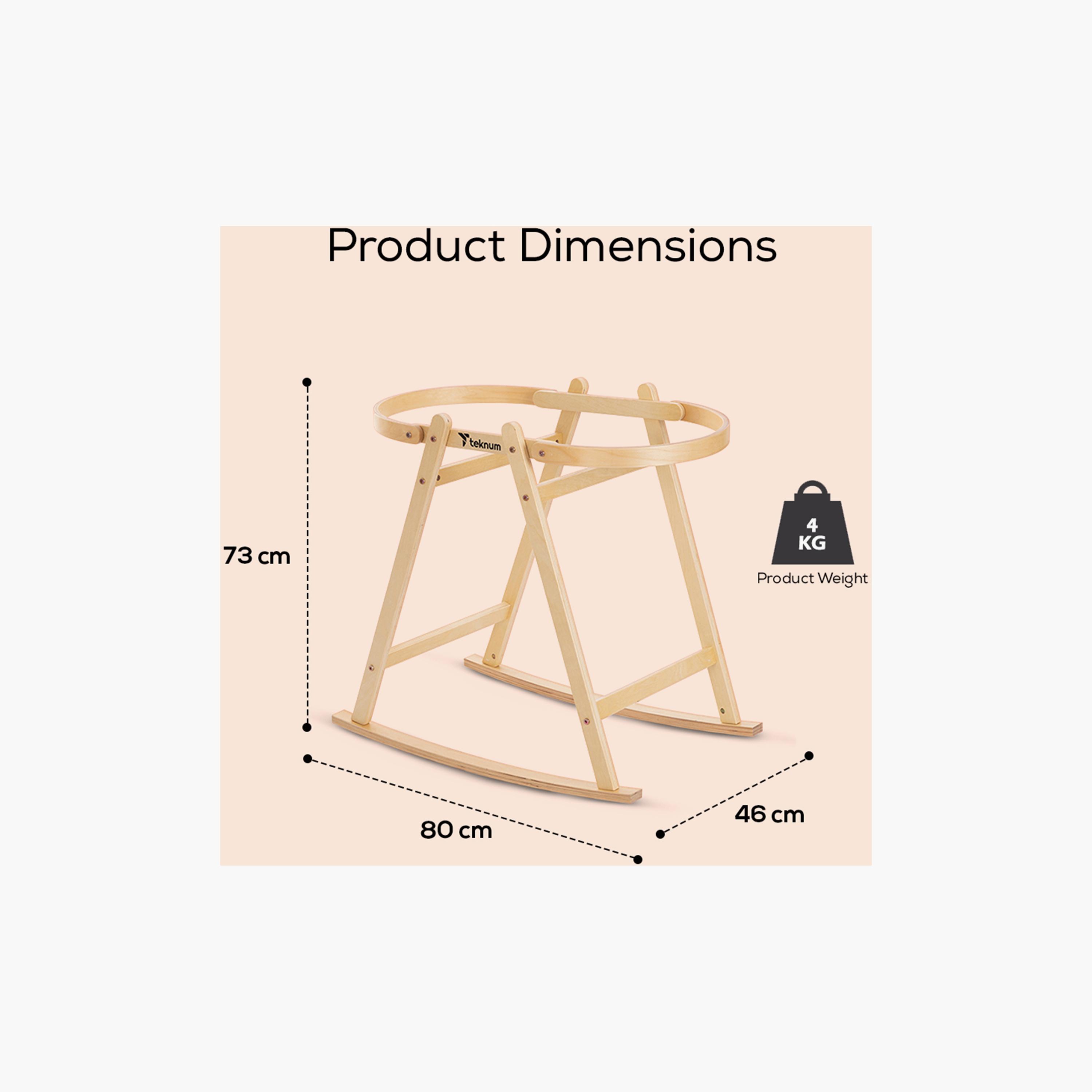 Teknum Moses Rope Basket with Stand-baby-nursery-furniture-mosesbaskets-image-4
