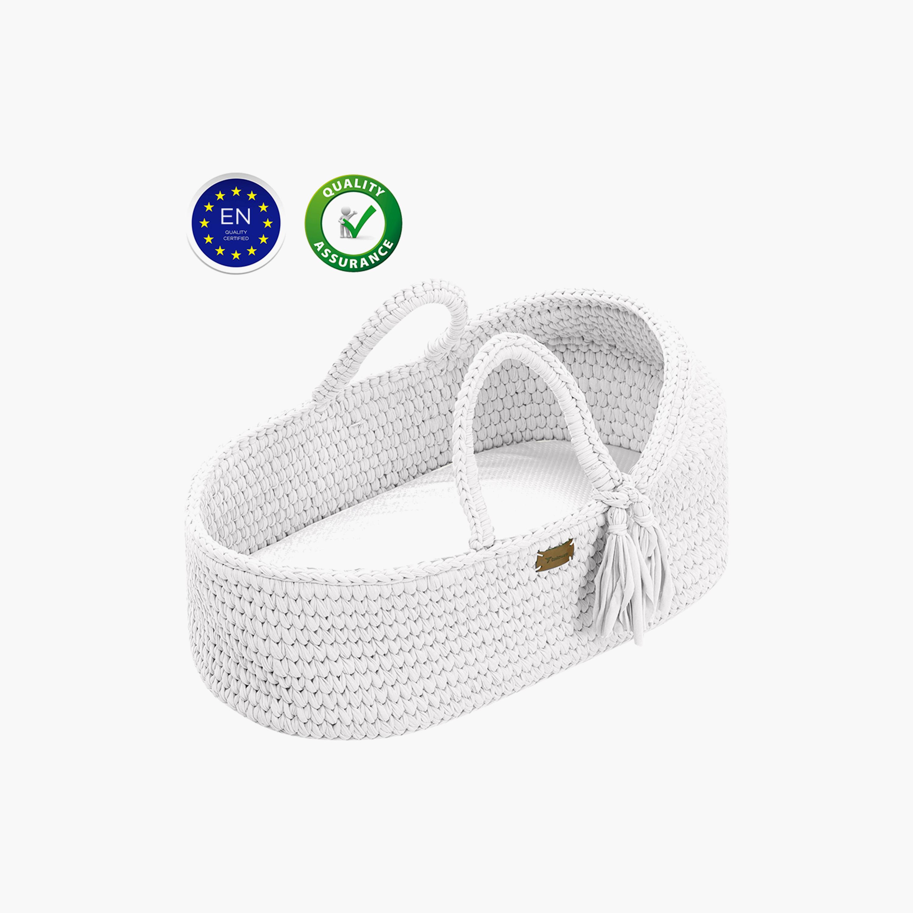Teknum Moses Rope Basket with Stand-baby-nursery-furniture-mosesbaskets-image-8