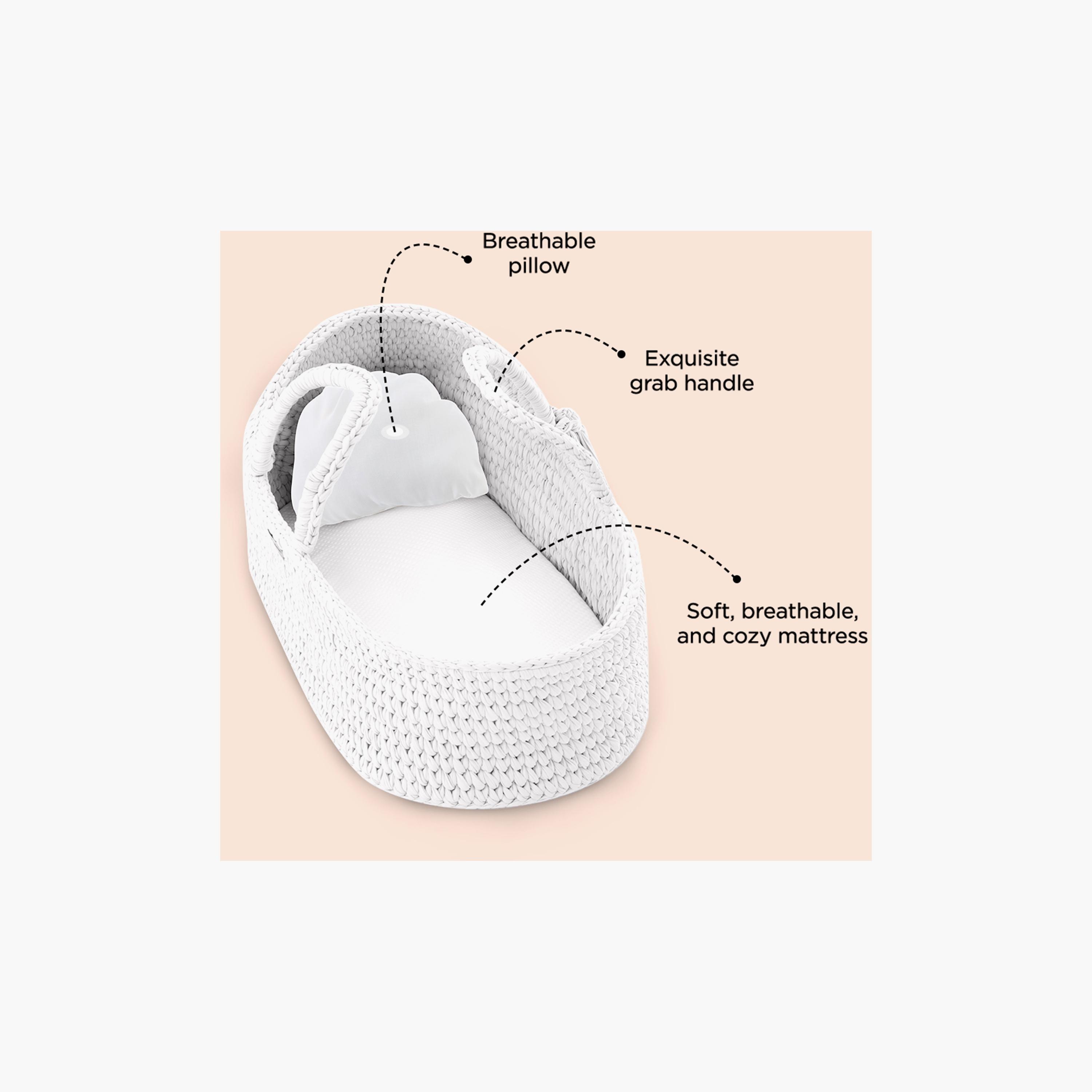 Teknum Moses Rope Basket with Stand-baby-nursery-furniture-mosesbaskets-image-9