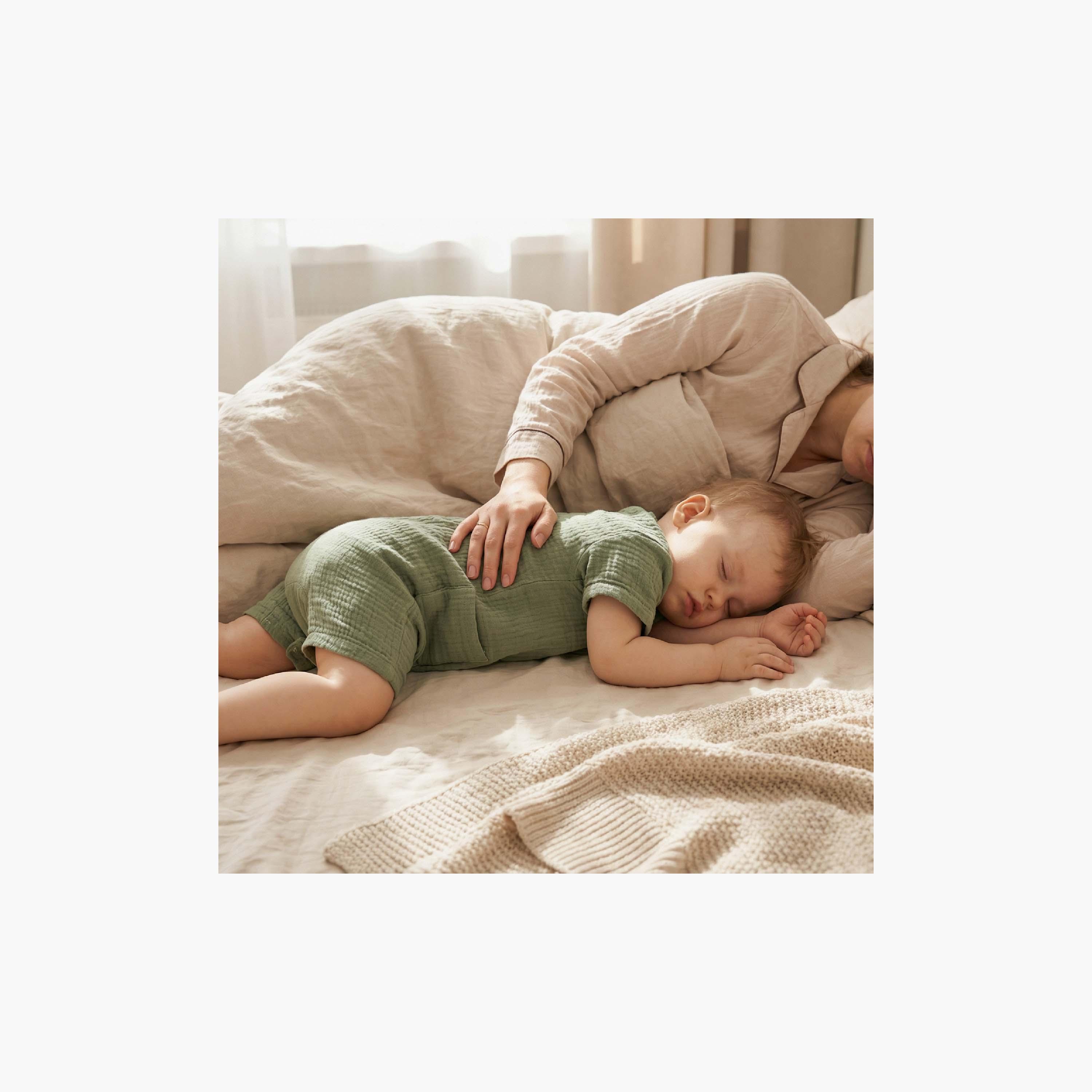 Moon Organic Crinkle Short Sleeves Muslin Romper-boys-clothing-rompersanddungarees-image-3