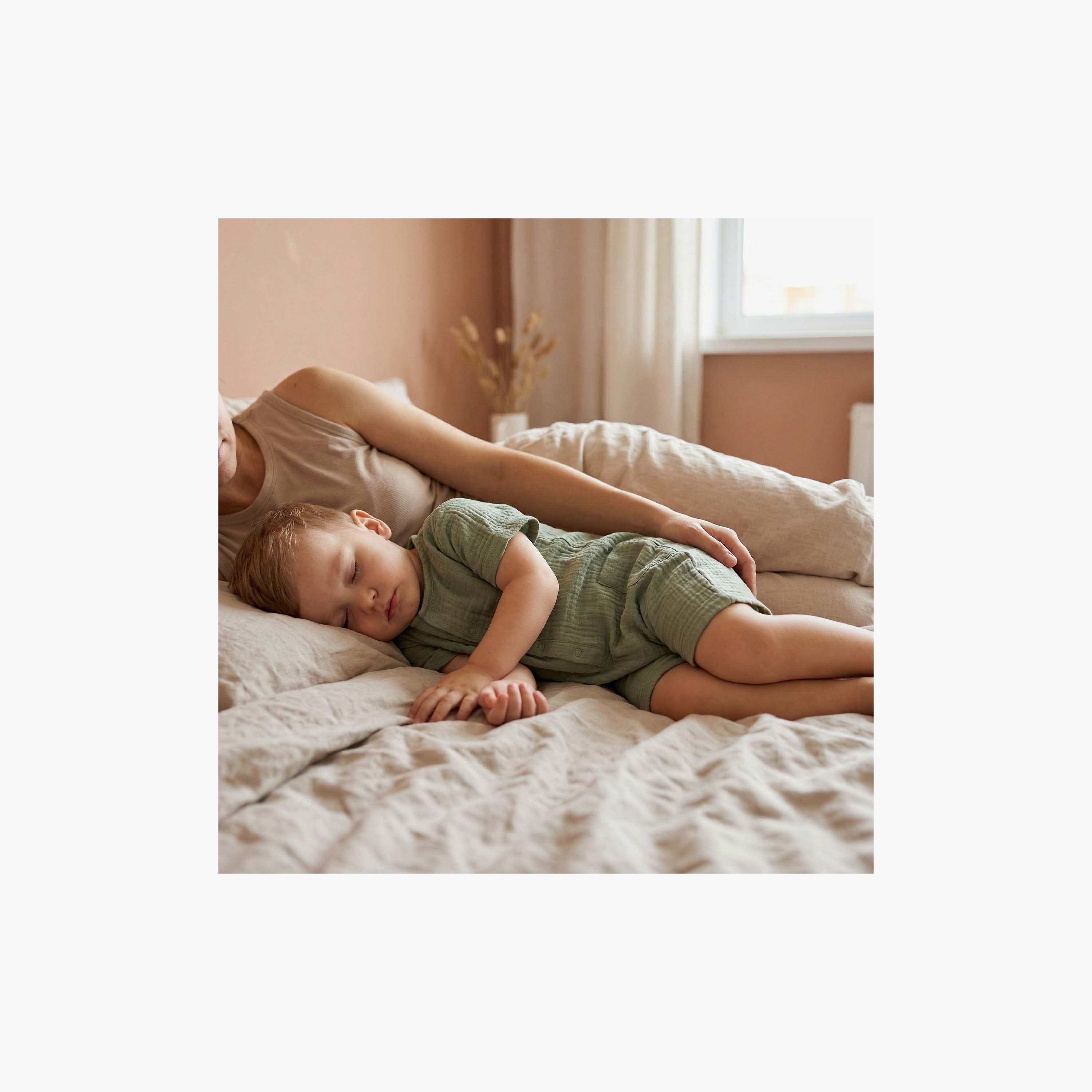 Moon Organic Crinkle Short Sleeves Muslin Romper-boys-clothing-rompersanddungarees-image-4