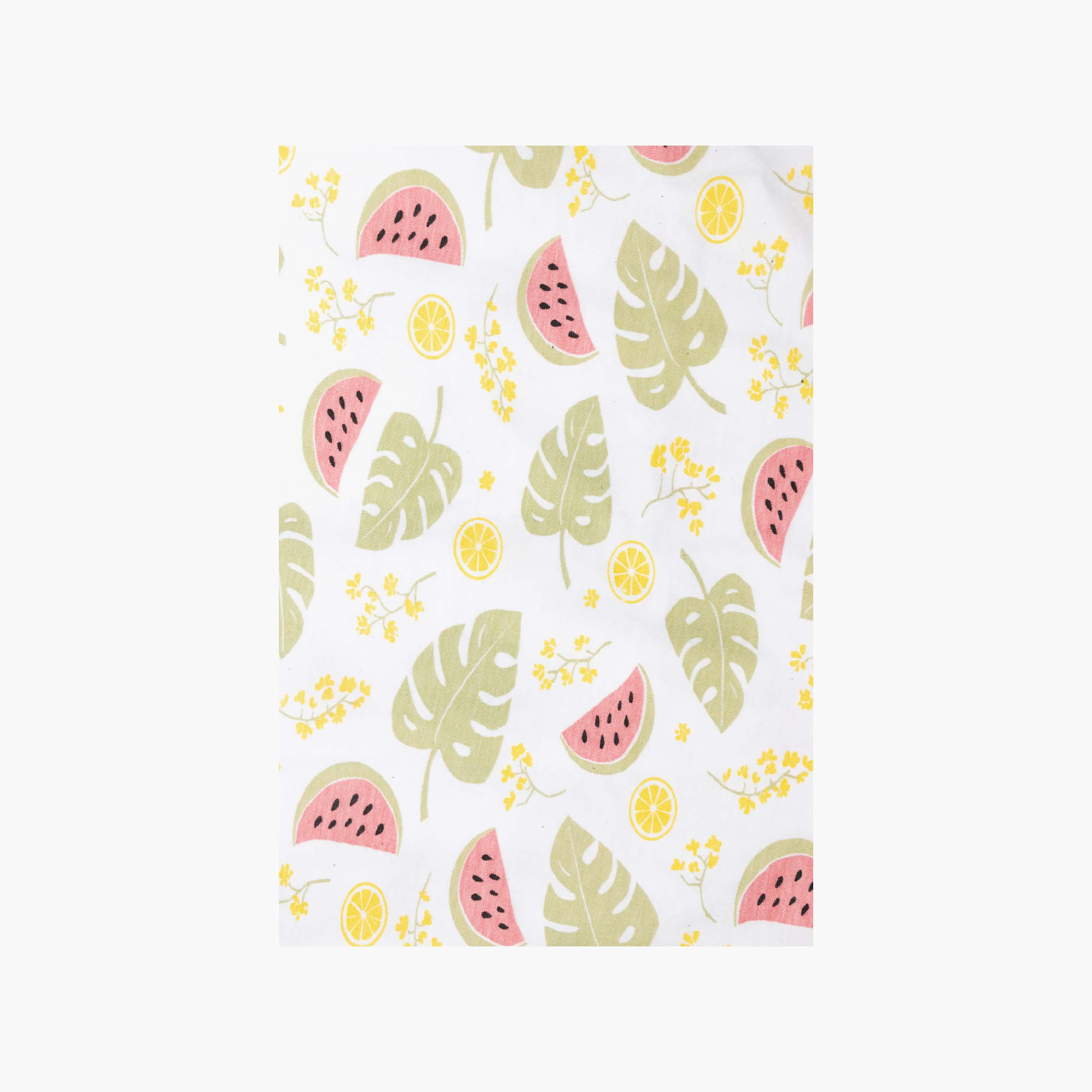 Moon 2-Piece Organic Cocoon Swaddle & Beanie Hat Set - Melon-baby-nursery-blanketsandswaddles-blanketsandquilts-image-2