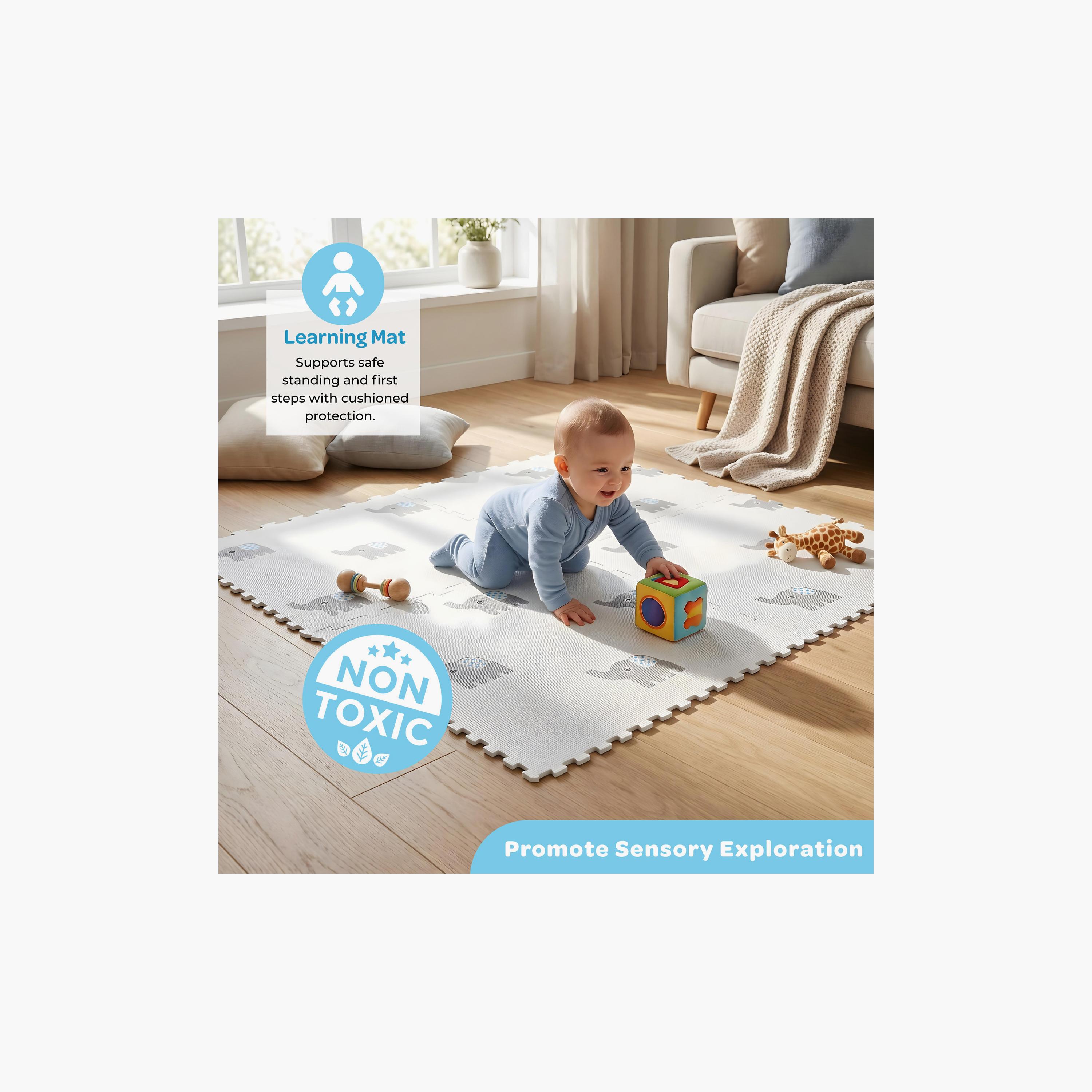 Moon 4-Piece Elephant Puzzle Playmat-baby-infantactivity-playpensandplaymats-image-5