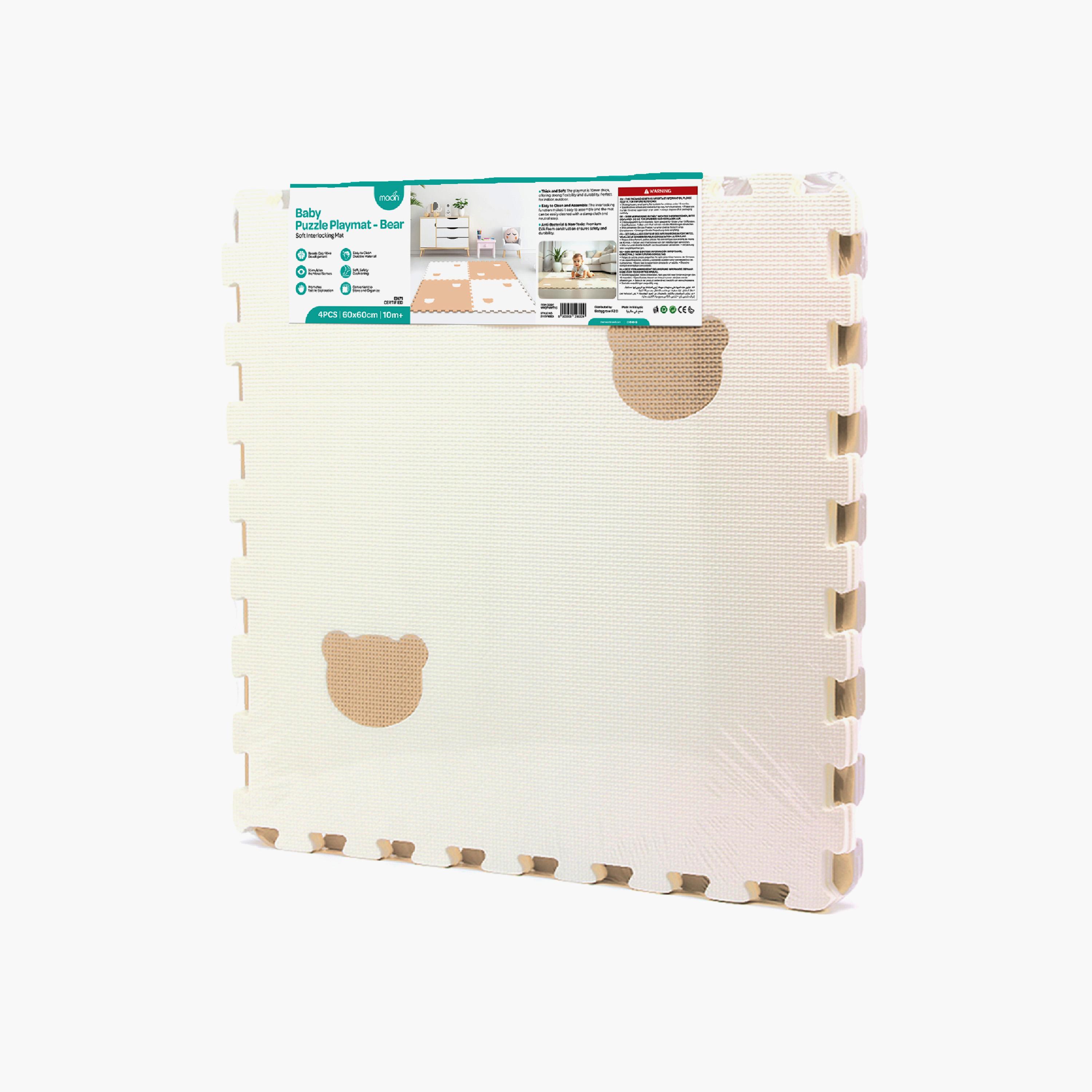 مفرش لعب أحجية (بازل) بتصميم دب 4 قطع من مون-baby-infantactivity-playpensandplaymats-image-2