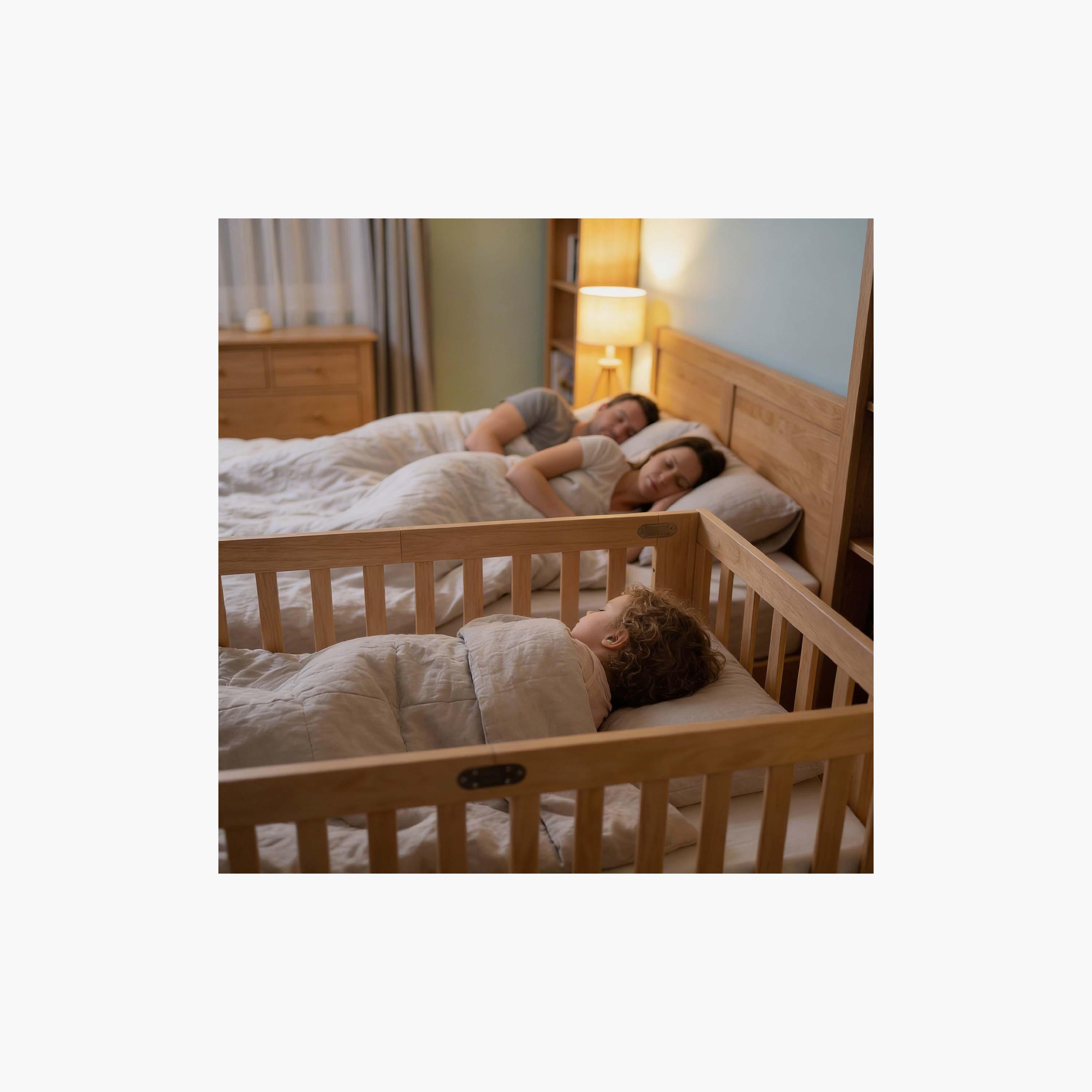 Moon Wooden Snug fold Foldable Crib-baby-nursery-furniture-cribsandbeds-babycribs-image-6