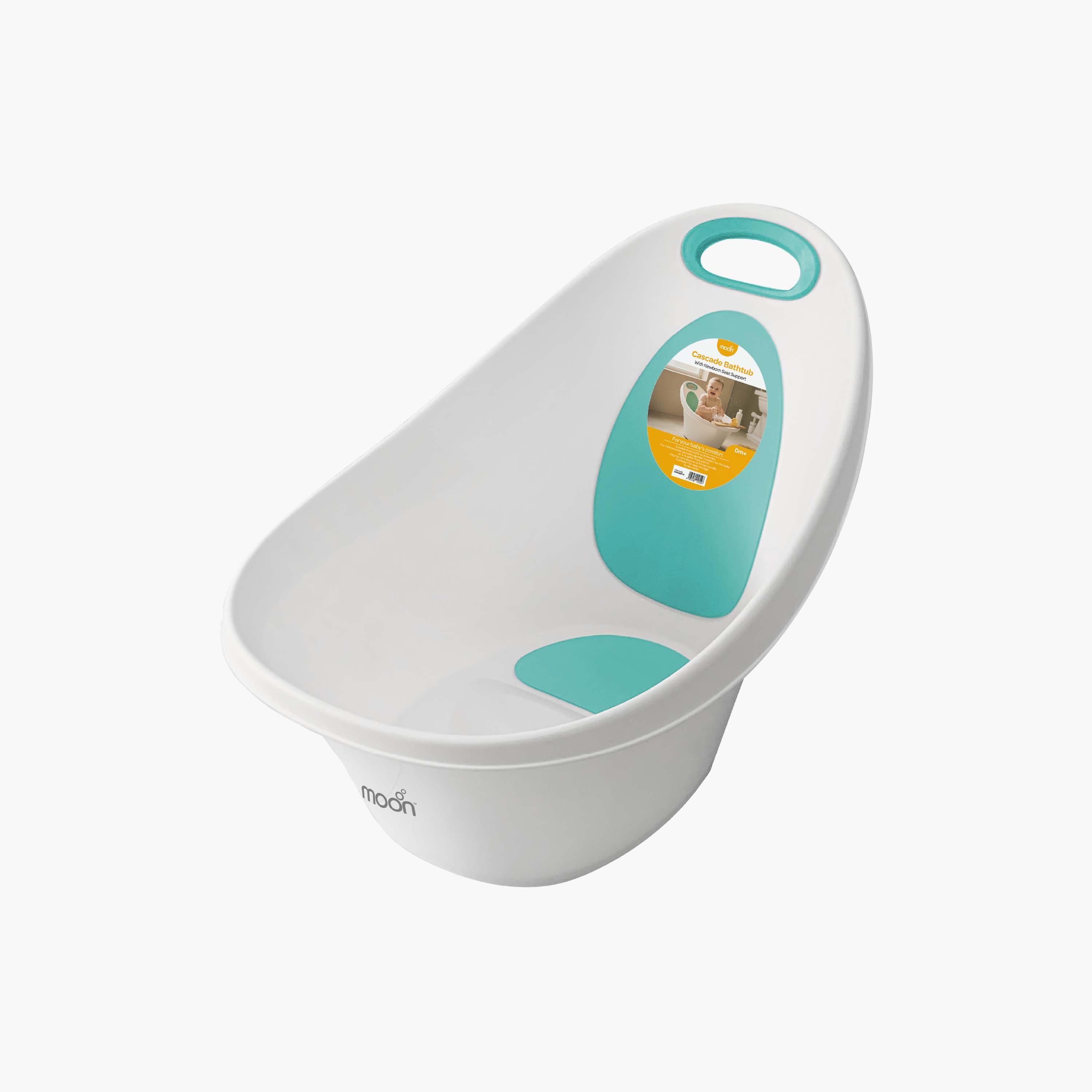Moon Cascade Bathtub with Seat Support-baby-bathandcare-bathtubs-image-2