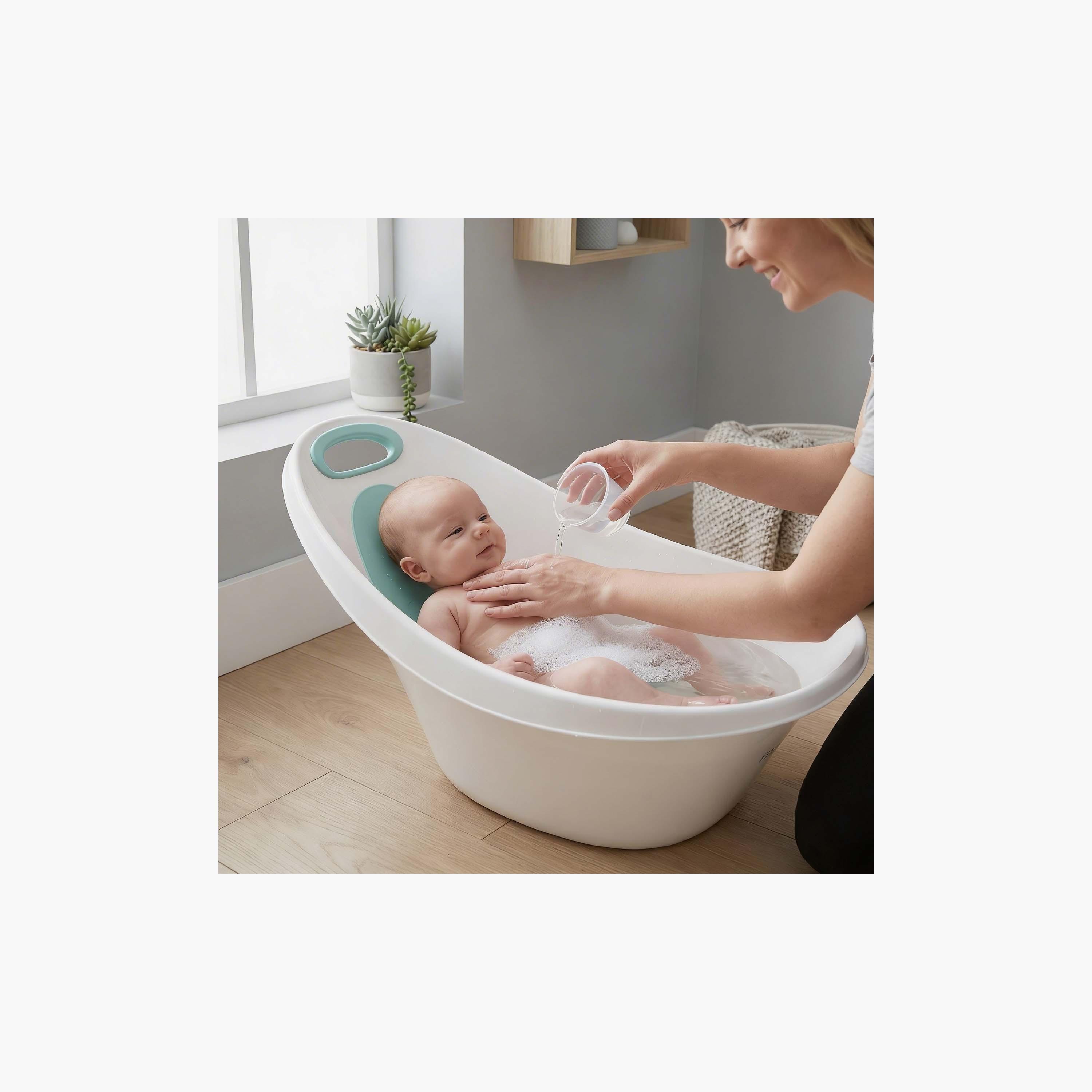 Moon Cascade Bathtub with Seat Support-baby-bathandcare-bathtubs-image-5